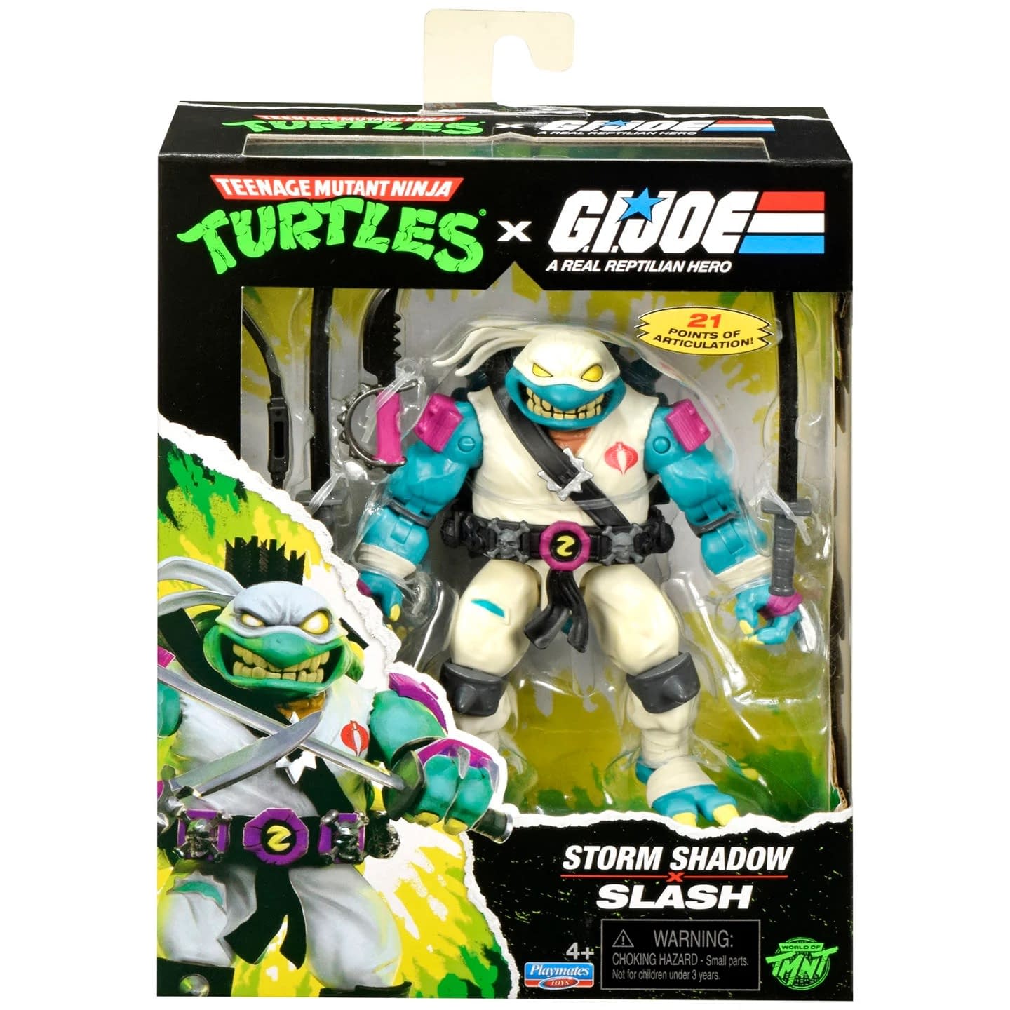 Slash Becomes Storm Shadow with New TMNT x G.I. Joe Figure