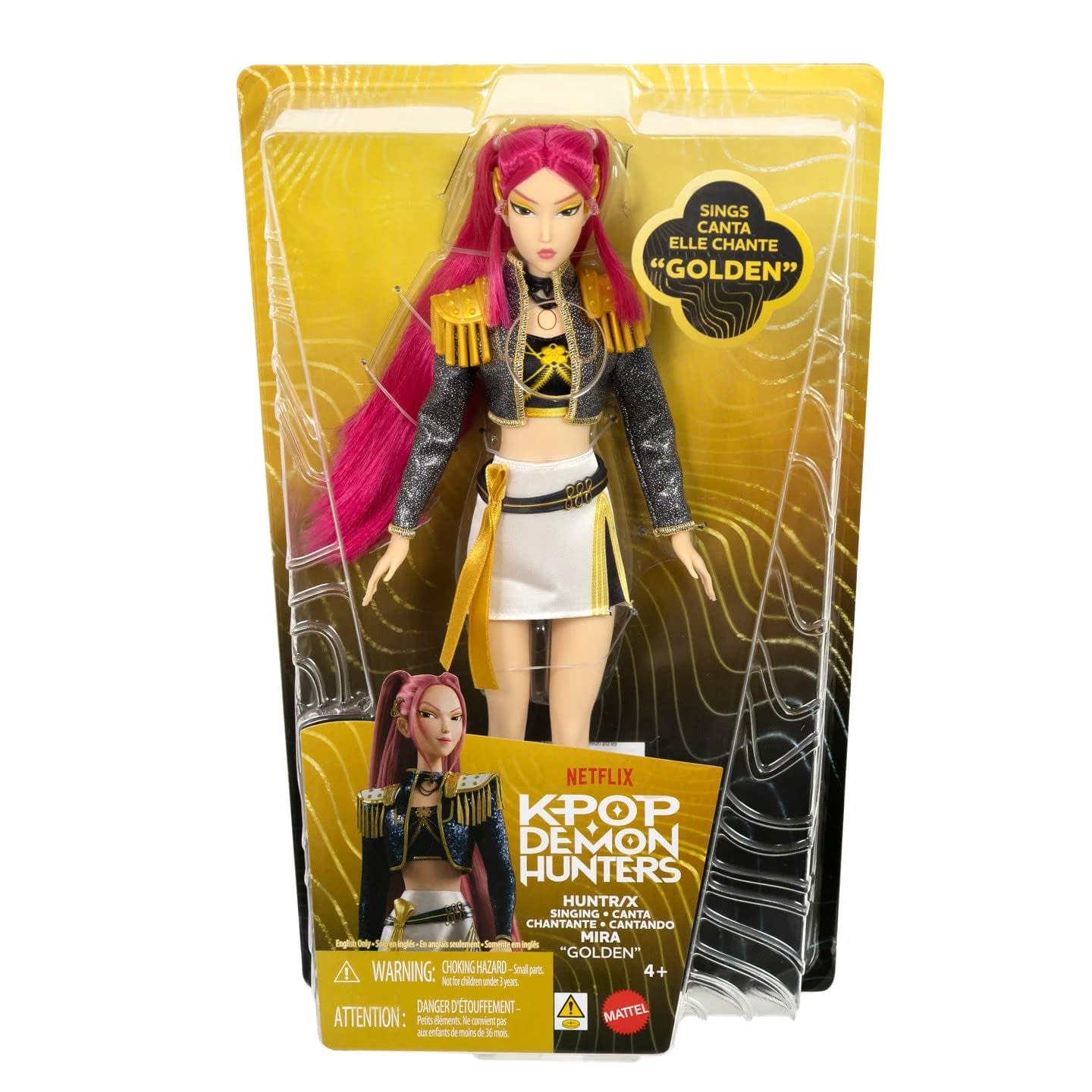 Shine Bright with Mattel's New KPop Demon Hunters Singing Mira