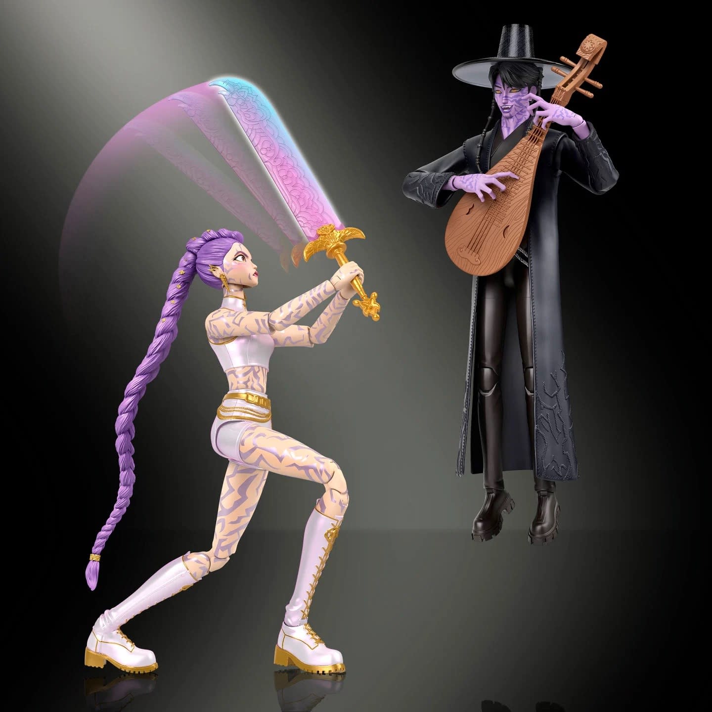 KPop Demon Hunters Finale Battle Rumi & Jinu Figure Set Announced