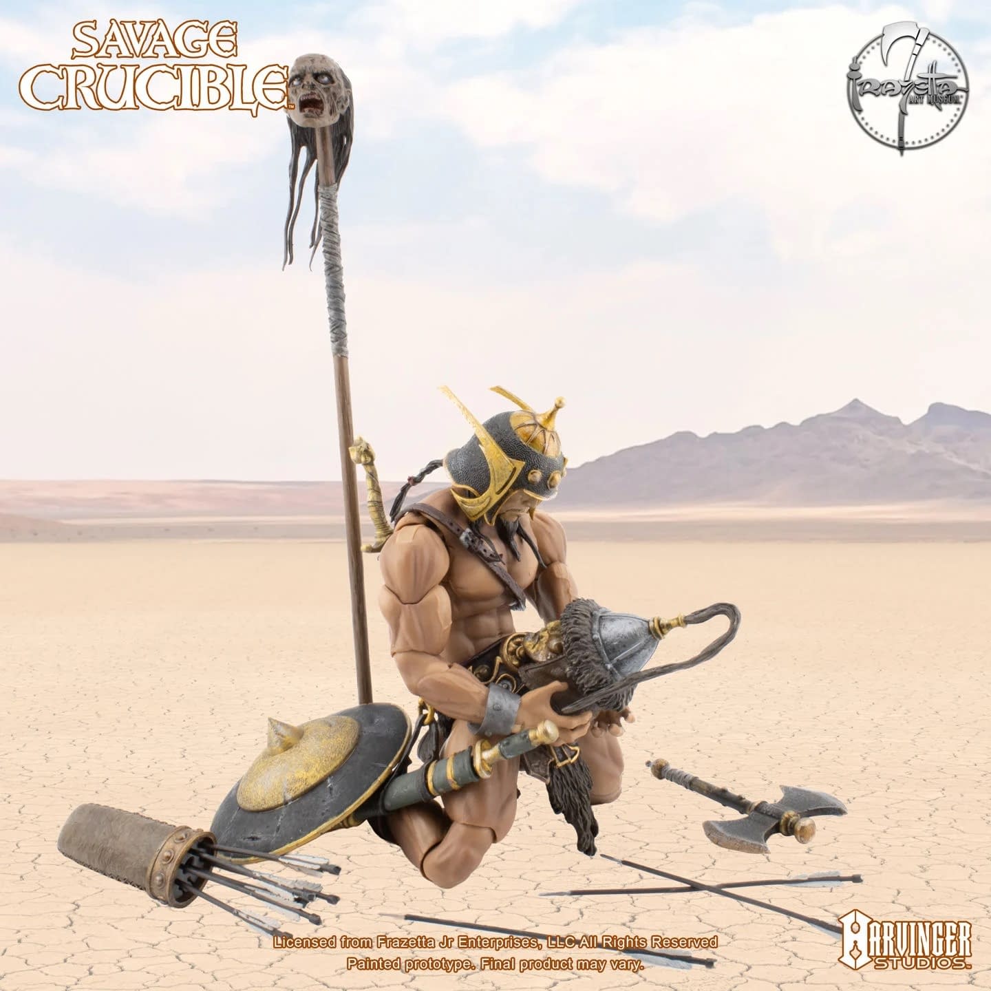 New Kubla Khan (Frazetta) Figure Coming Soon to Savage Crucible