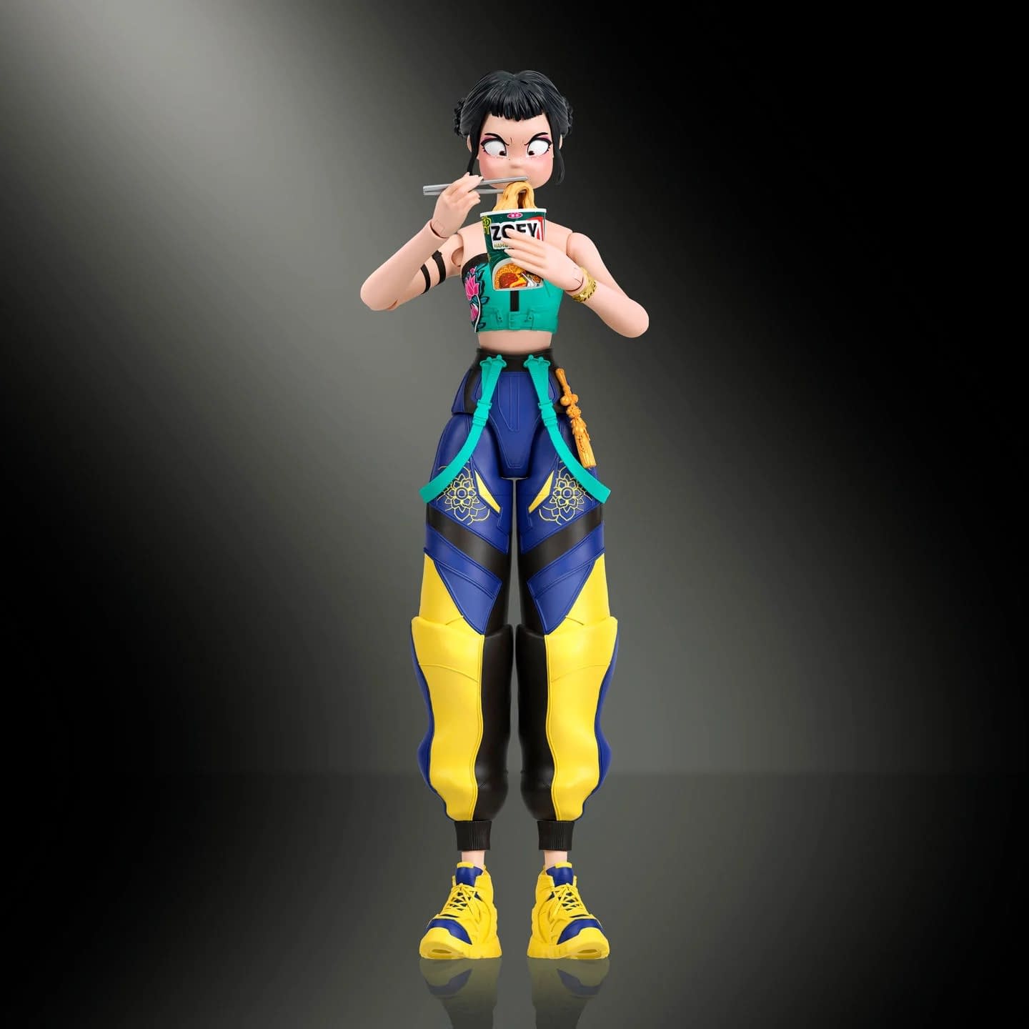 New KPop Demon Hunters HUNTR/X Zoey Action Figure Revealed