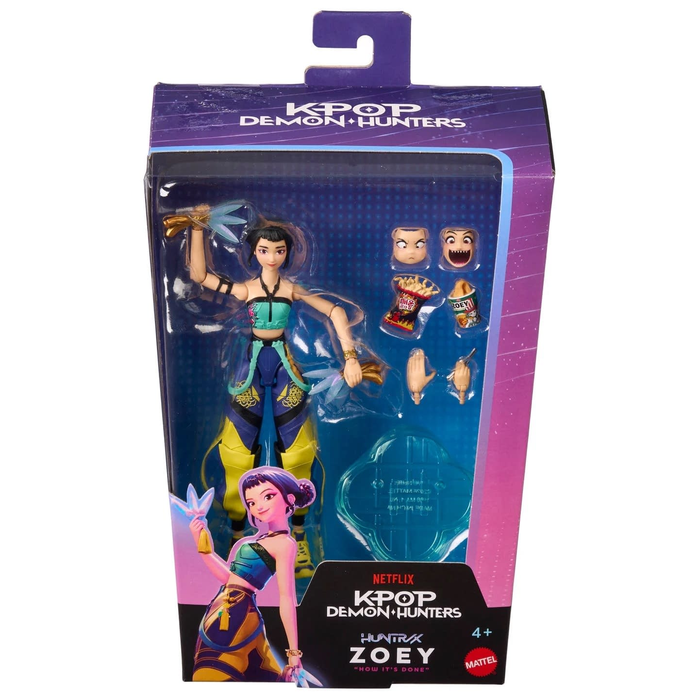 New KPop Demon Hunters HUNTR/X Zoey Action Figure Revealed