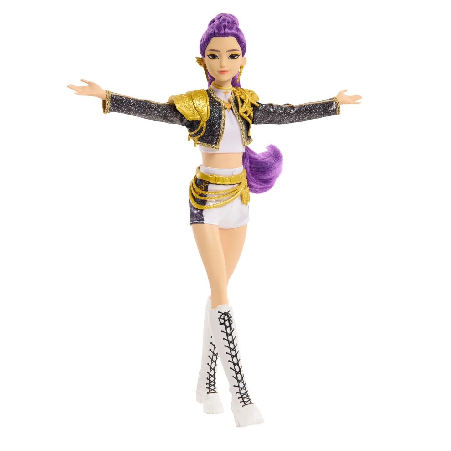 Go Golden with KPop Demon Hunters Singing Rumi Doll from Mattel