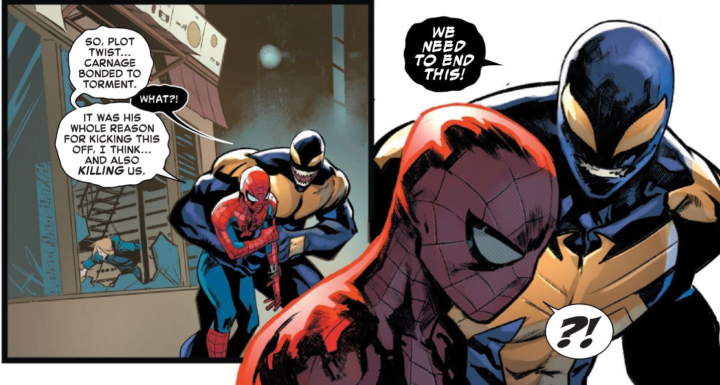 Amazing Spider-Man #26 Carnage Venom Torment Paul Rabin Mary Jane Dylan Brock Spoilers