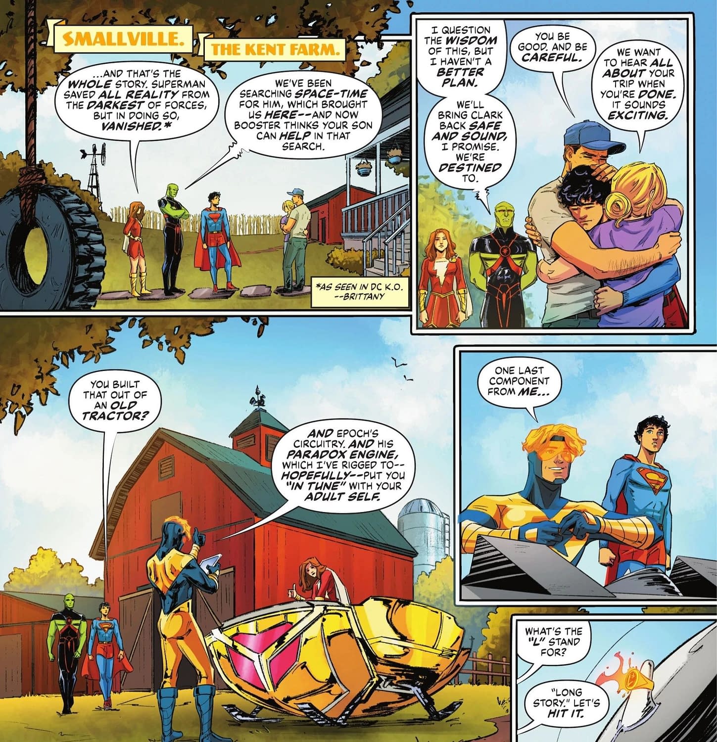 DC Spoils Next Week's Superman Annual In Today's Action Comics #1100