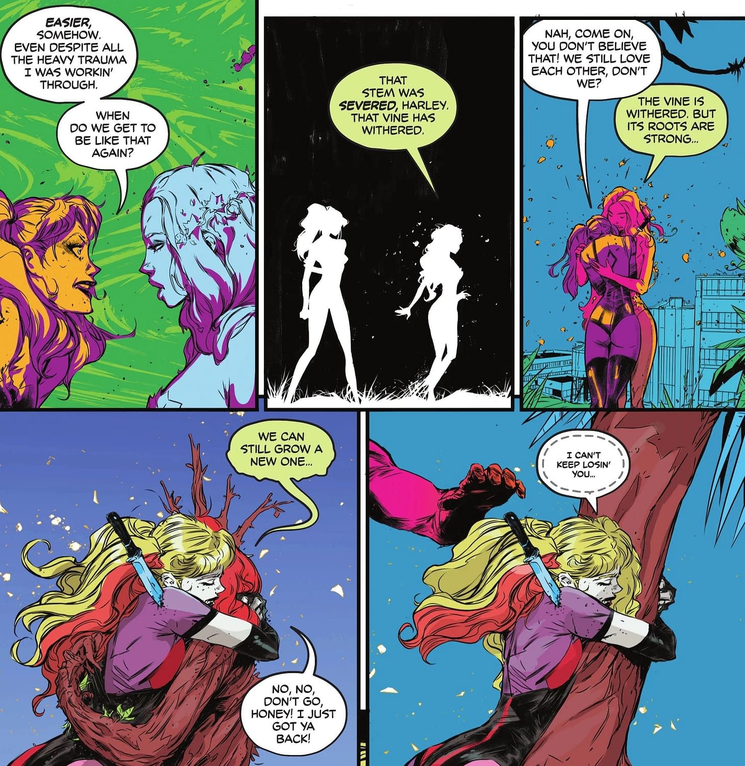 Bad Seeds: Vandal Savage, Croc, Poison Ivy & Harley Quinn (Spoilers)
