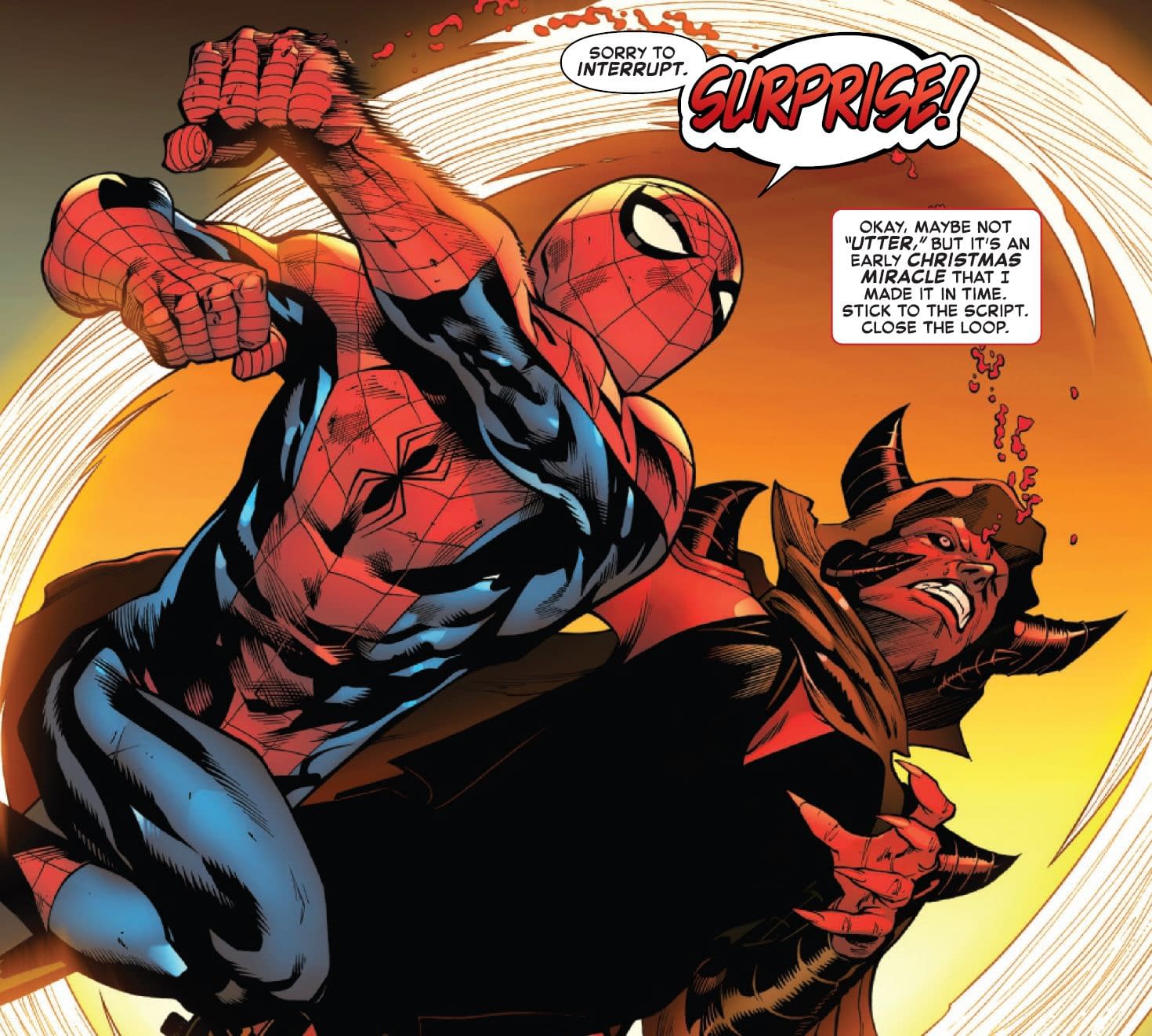 Closing The Amazing Spider-Man #28 Time Loop