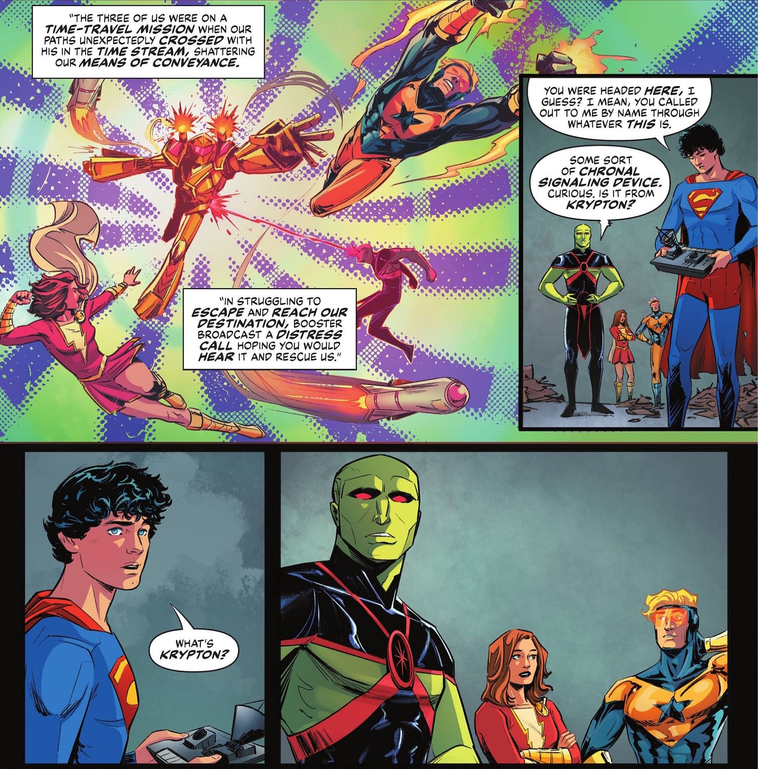 Aquaman, Superboy, Supergirl & Firestorm In The Wake Of KO (Spoilers)