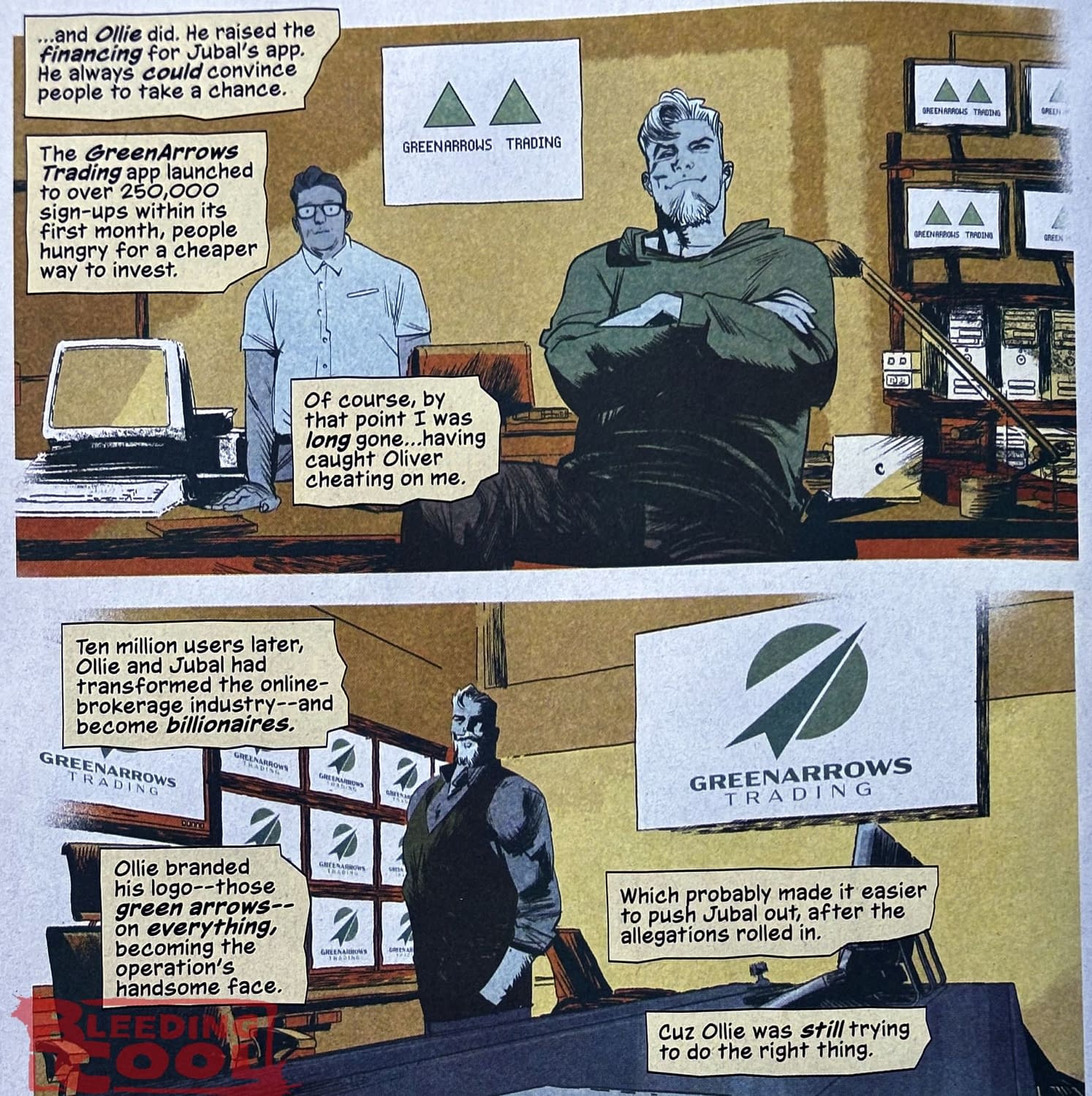 Absolute Green Arrow Does Jeffrey Epstein & Brian Thompson (Spoilers)