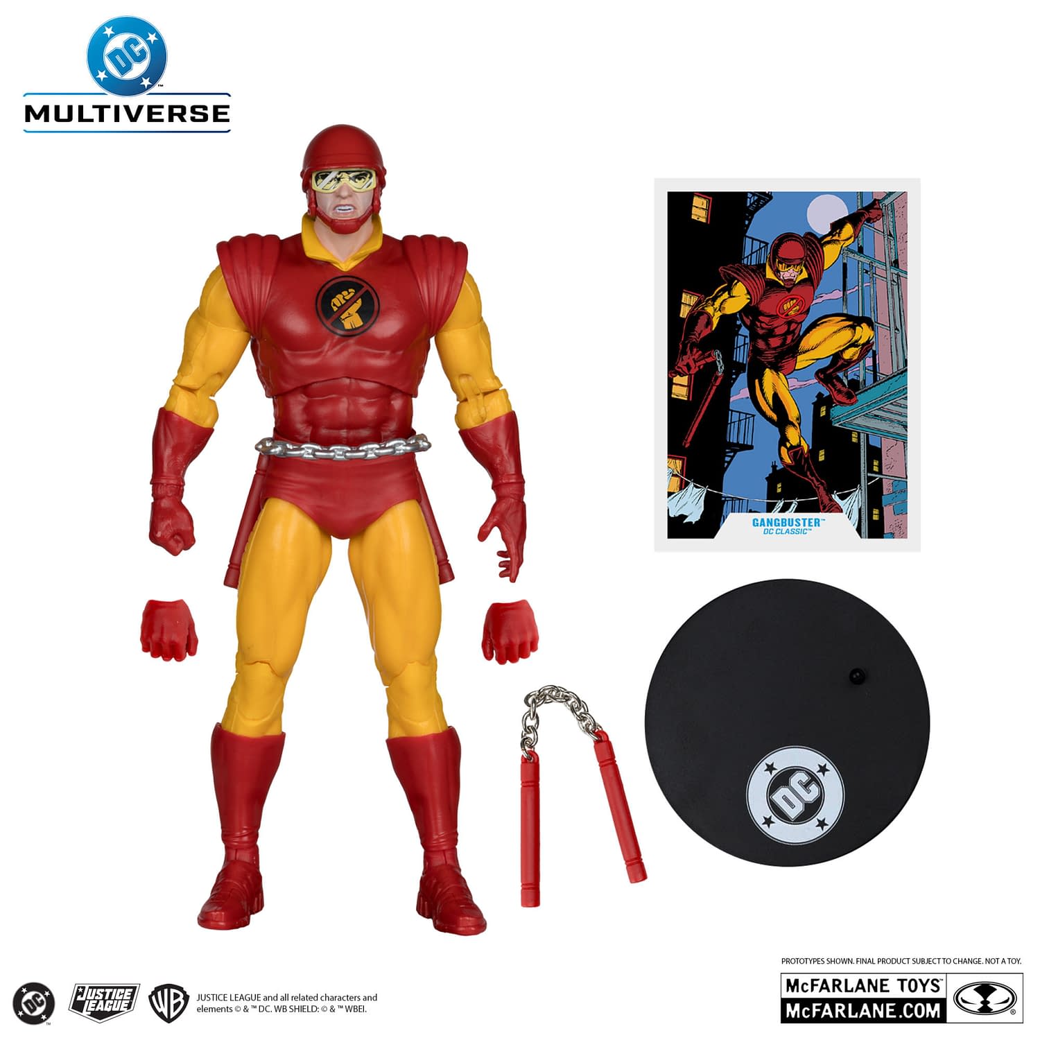 Fight Crime with McFarlane Toys New DC Comics Gangbuster Figure