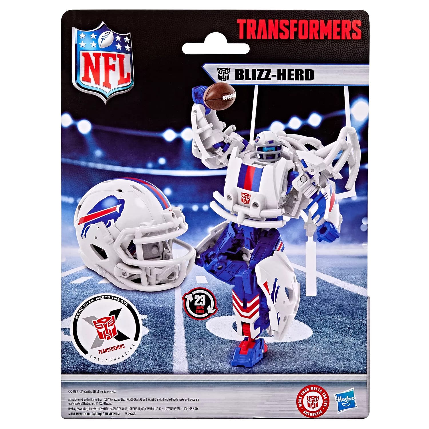 Buffalo Bills Embrace the Energon with Transformers Blizz-herd