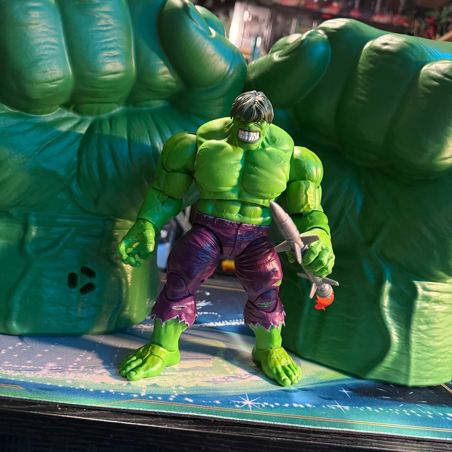 Smash Your Marvel Comics Collection with Hasbro's Deluxe Hulk Hands