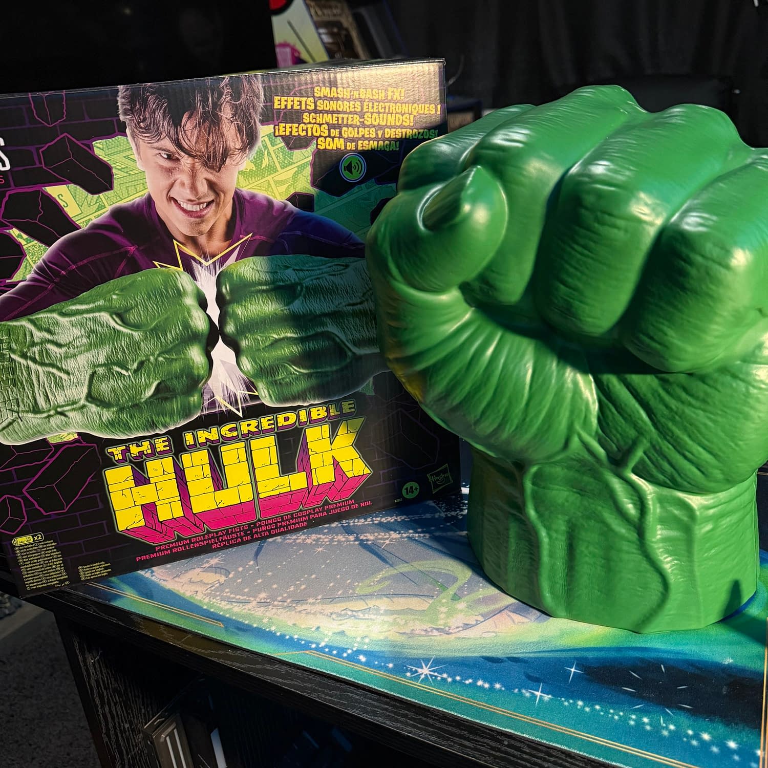 Smash Your Marvel Comics Collection with Hasbro's Deluxe Hulk Hands