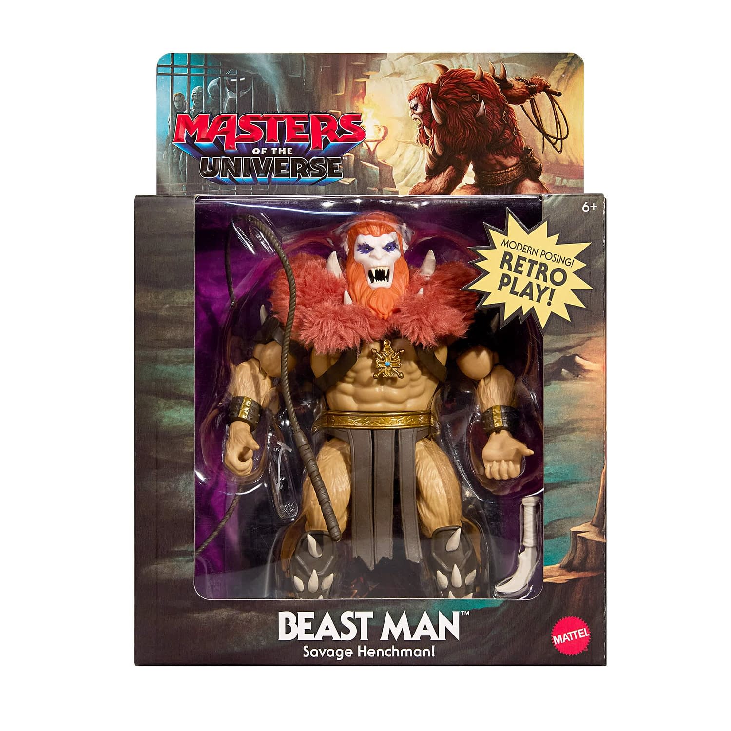 Mattel Debust Deluxe Masters of the Universe Origins Beast Man