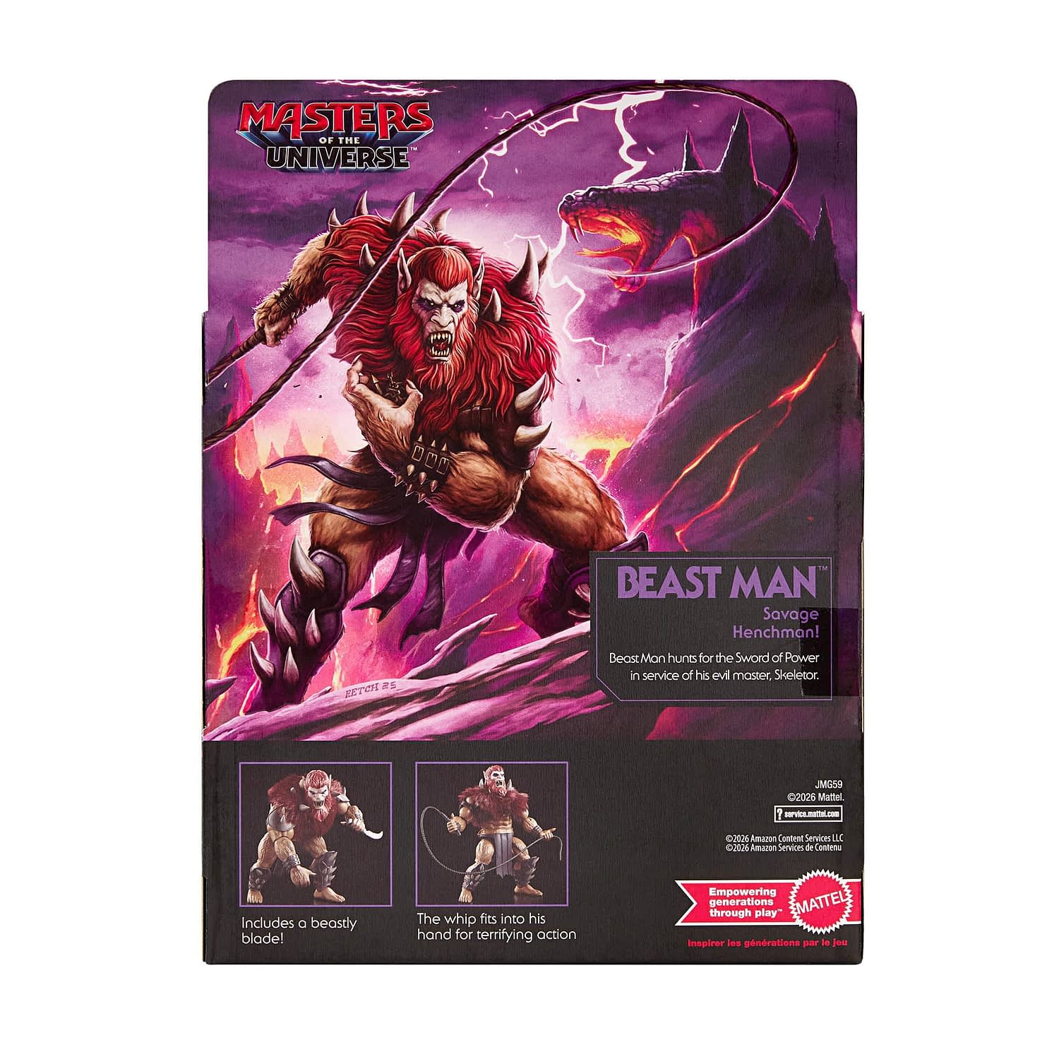 Mattel Debust Deluxe Masters of the Universe Origins Beast Man