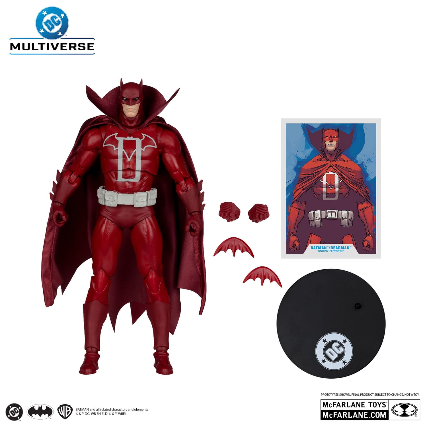 DC Comics Knight Terrors Batman Deadman Debuts from McFarlane Toys