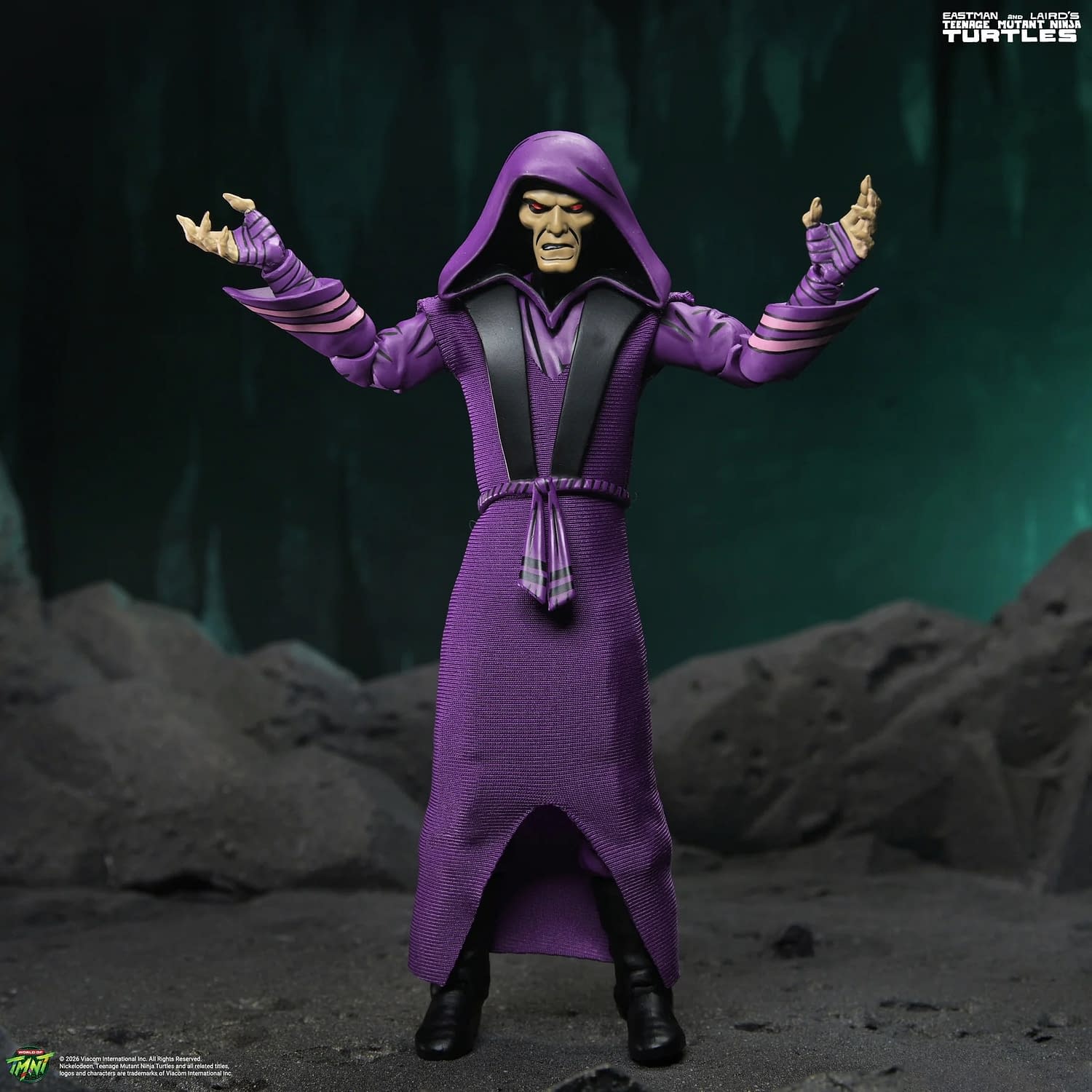 NECA Unveils New TMNT Mirage Studios Daimyo Orkai & Raptor 2-Pack