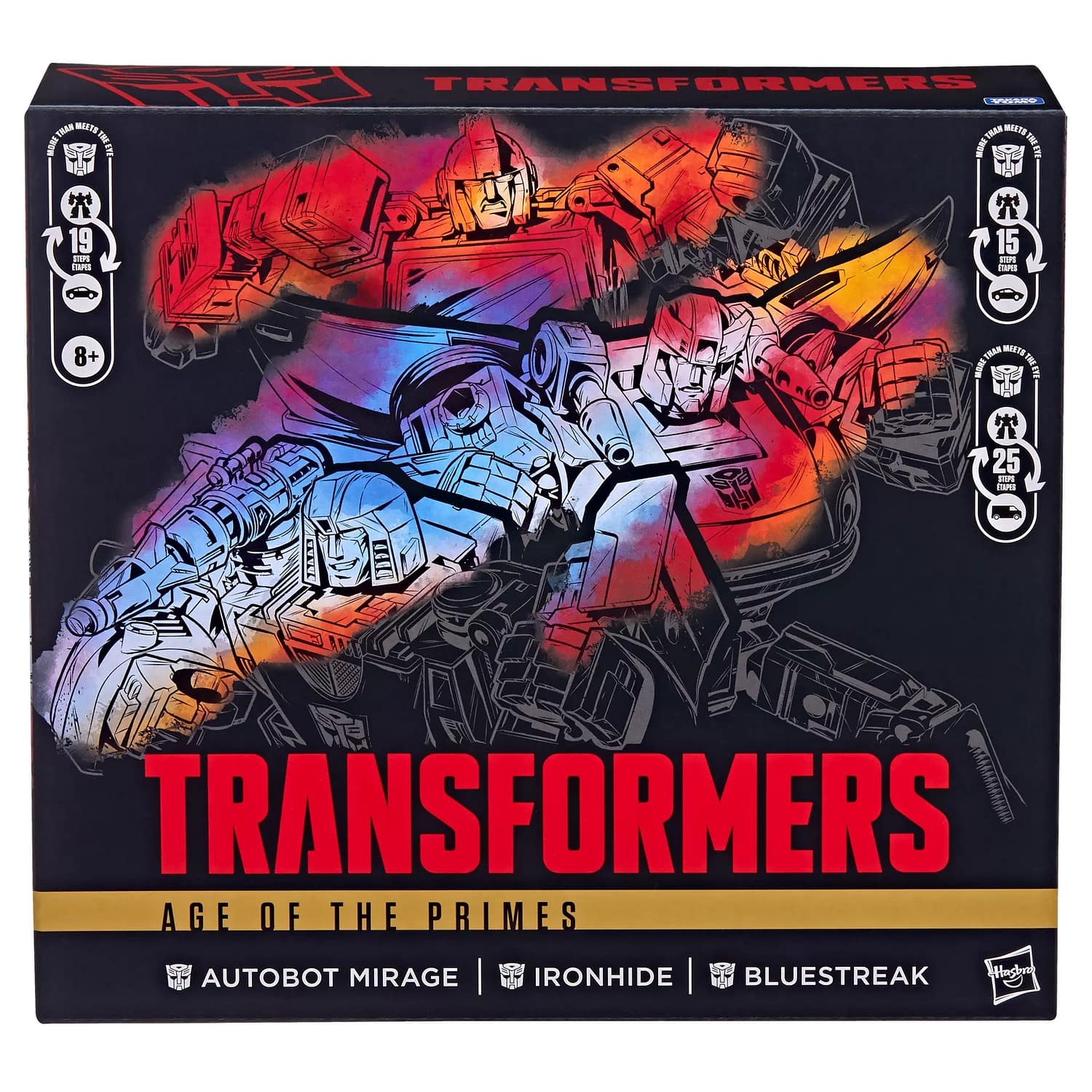 New Transformers 3-Pack Revealed with Mirage, Ironhide, and Bluestreak