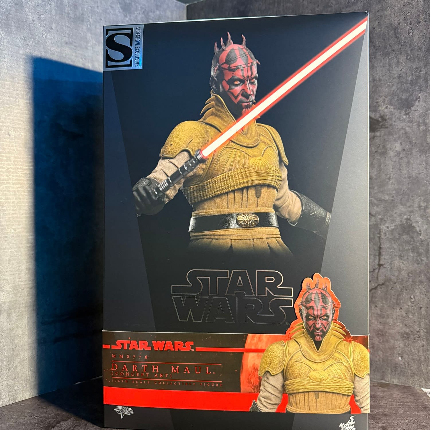 Embrace the Dark Side with Hot Toys Concept Art Darth Maul (Showcase)