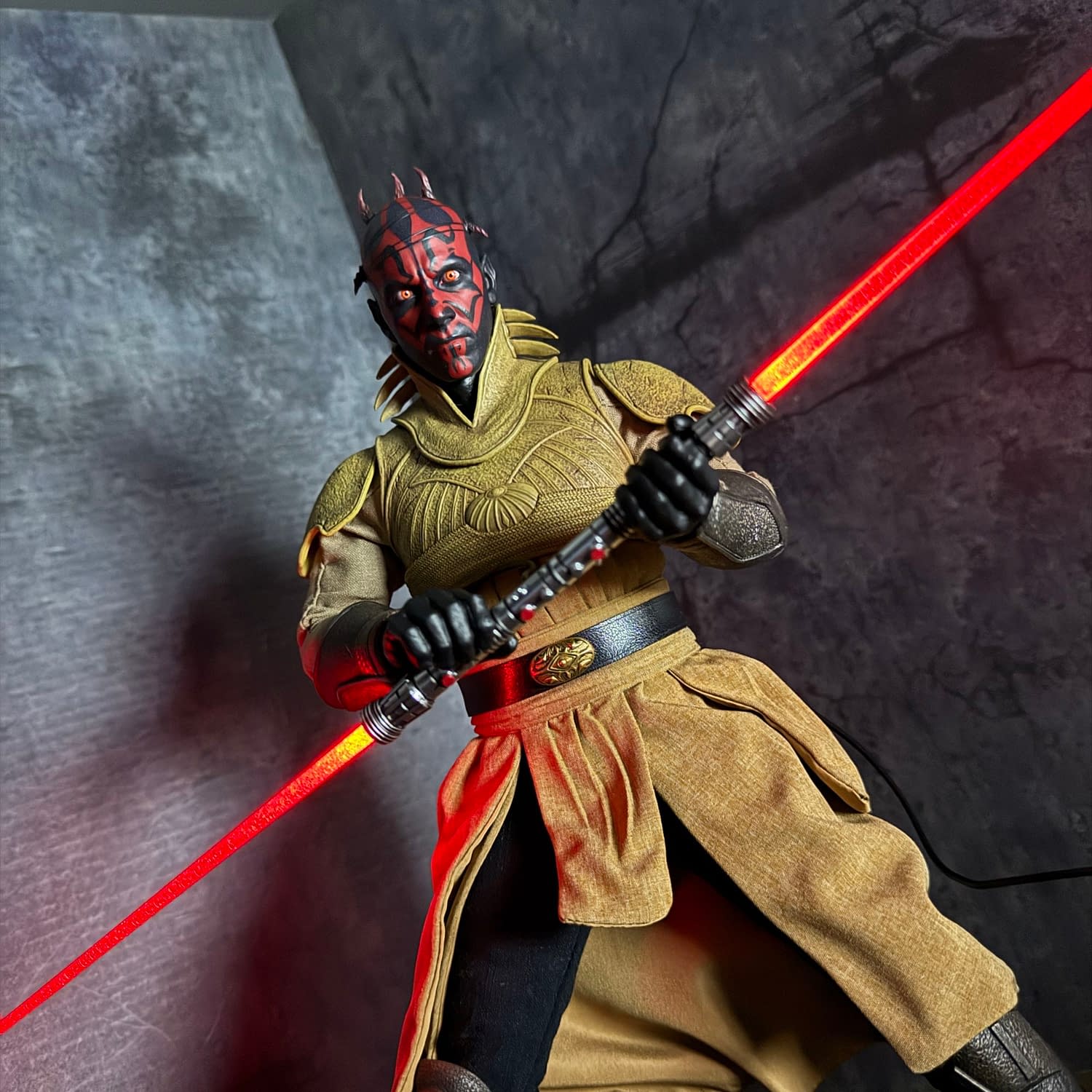Embrace the Dark Side with Hot Toys Concept Art Darth Maul (Showcase)