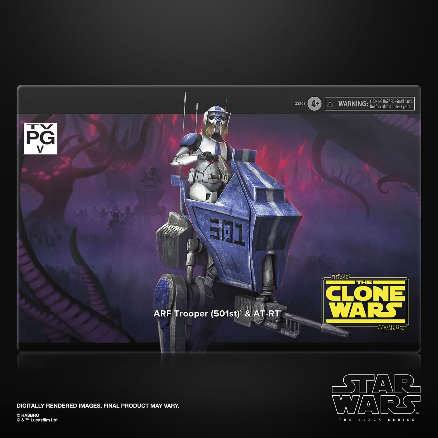 Hasbro Unveils Star Wars ARF Trooper (501st) and AT-RT Set for SDCC