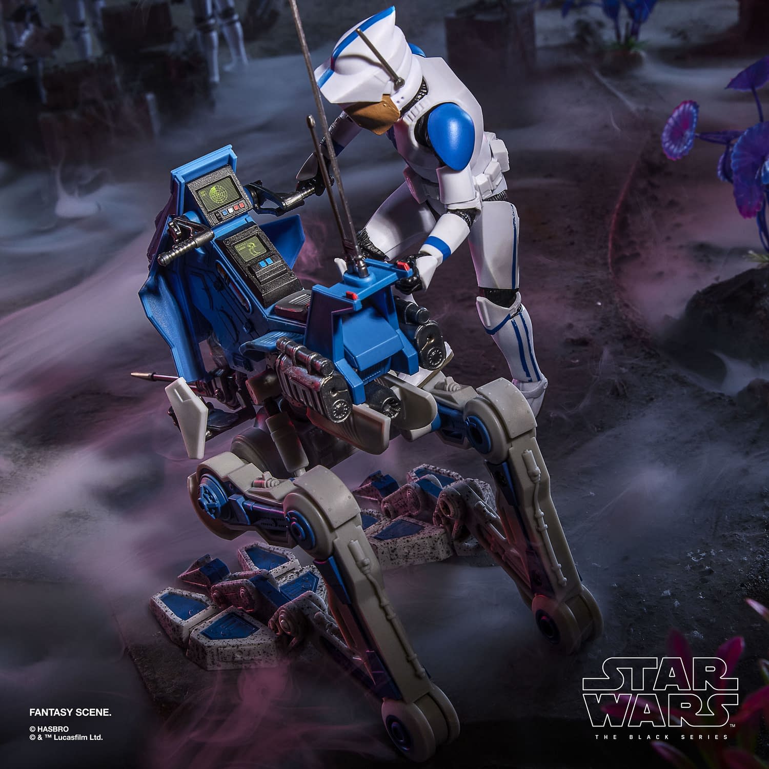 Hasbro Unveils Star Wars ARF Trooper (501st) and AT-RT Set for SDCC