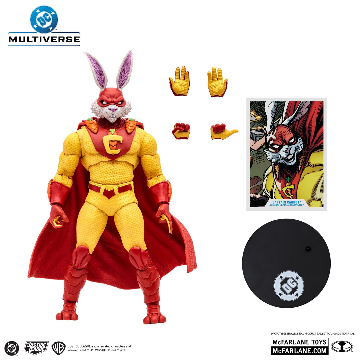 New McFarlane Vault Collection DC Comics Captain Carrot Revealed