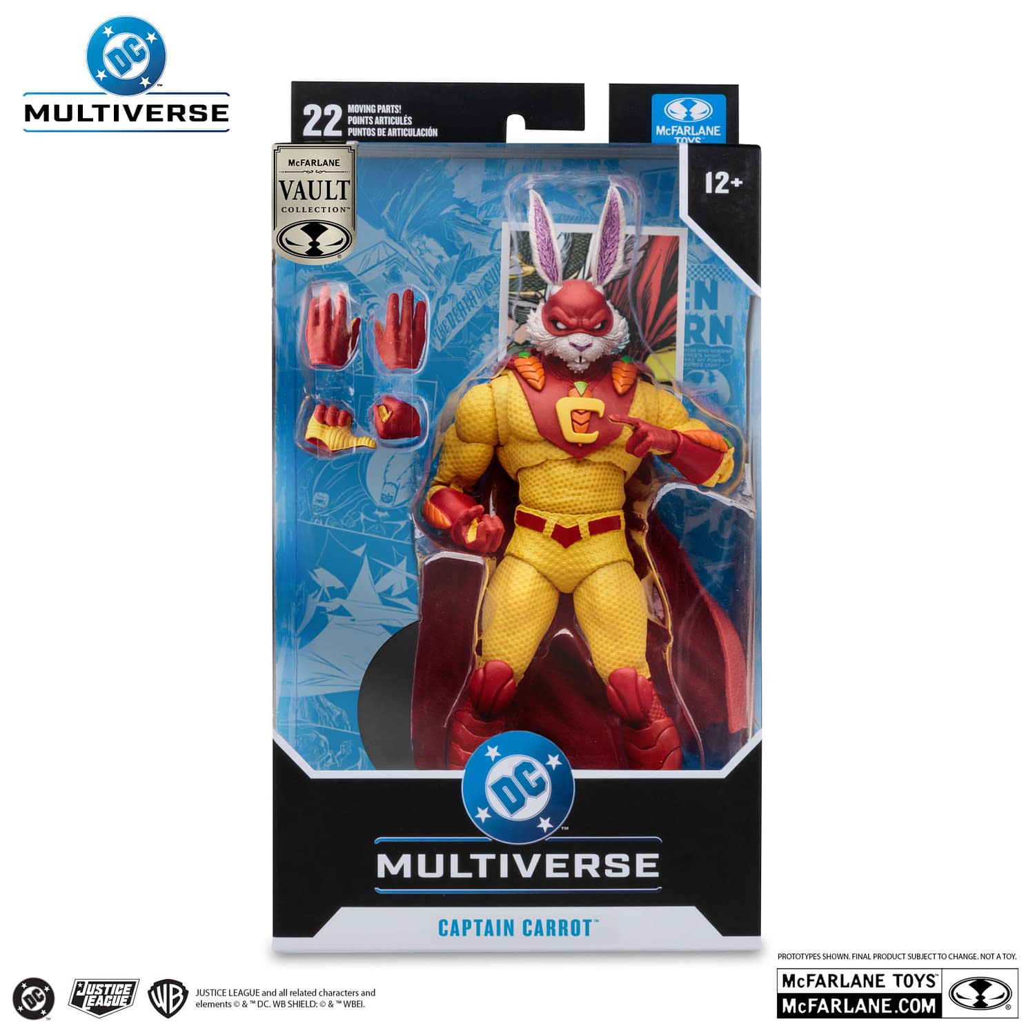 New McFarlane Vault Collection DC Comics Captain Carrot Revealed