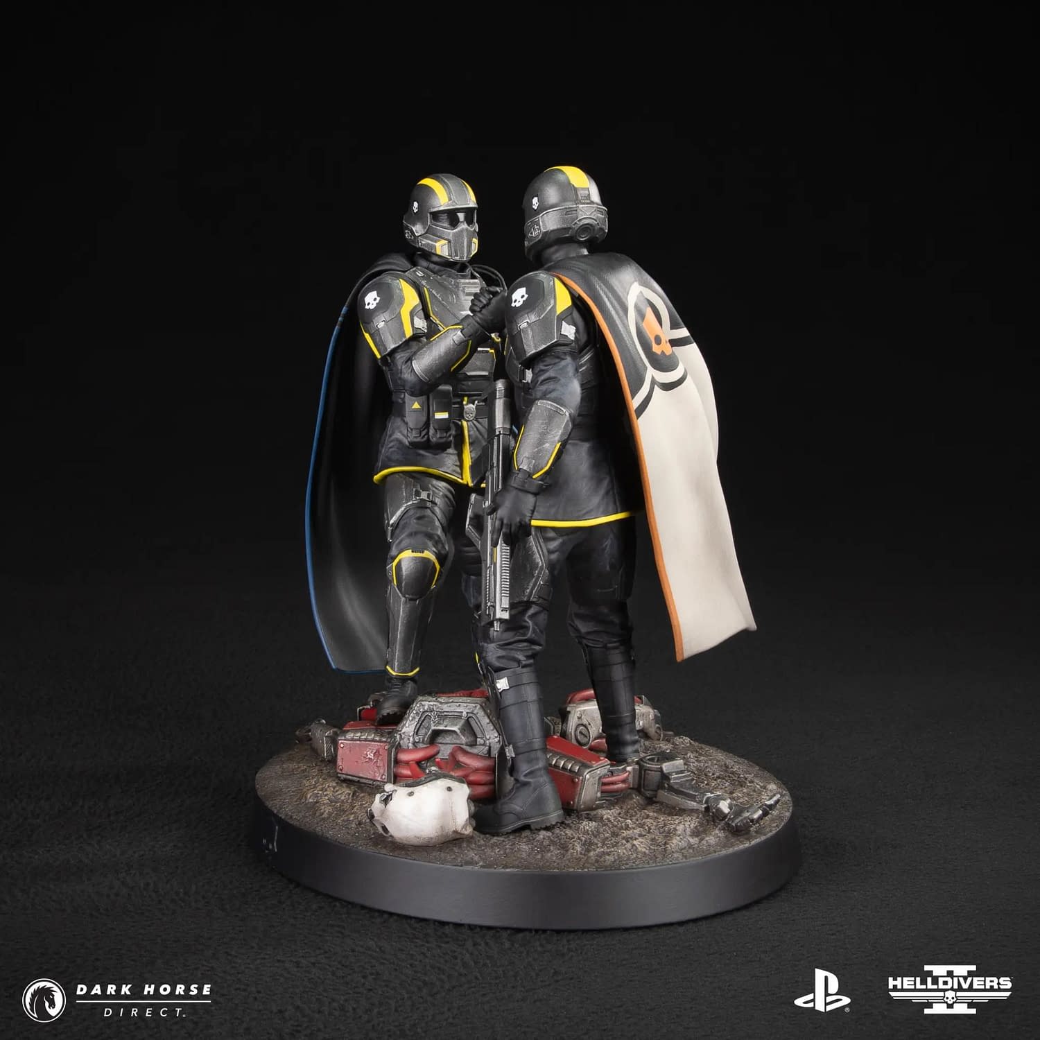 Helldivers II: Protectors of Democracy Statue Revealed by Dark Horse