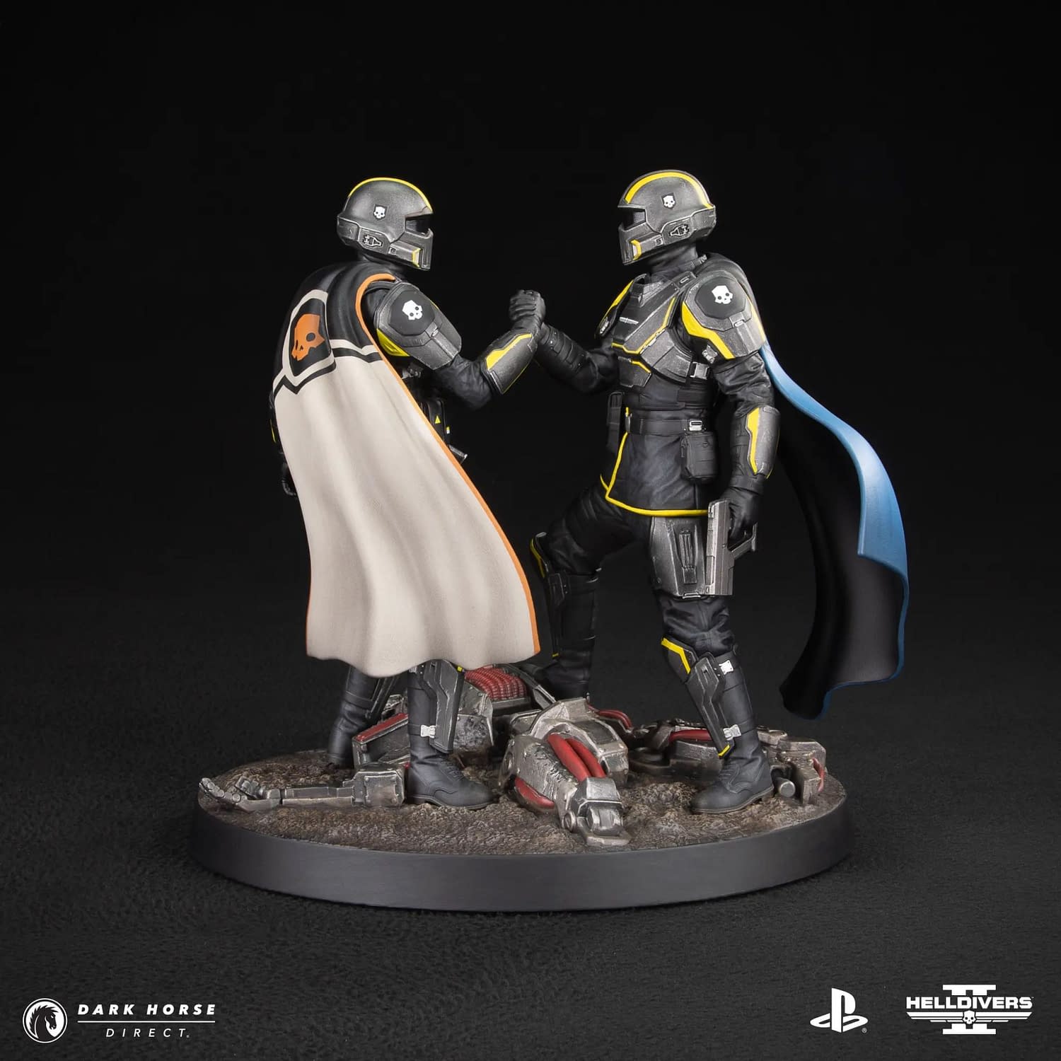 Helldivers II: Protectors of Democracy Statue Revealed by Dark Horse