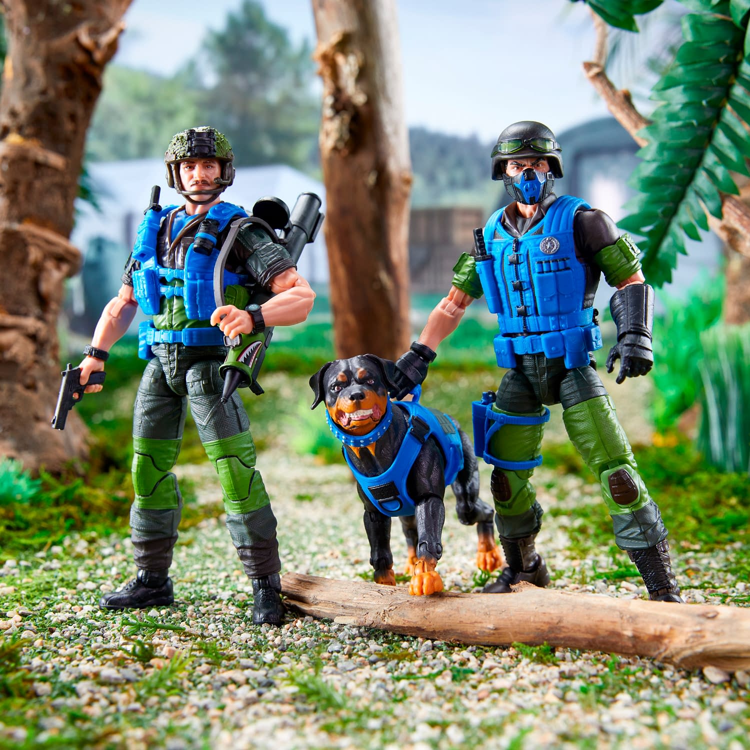 Hasbro Debuts G.I. Joe Mad Marauders Footloose, Mutt, & Junkyard Set