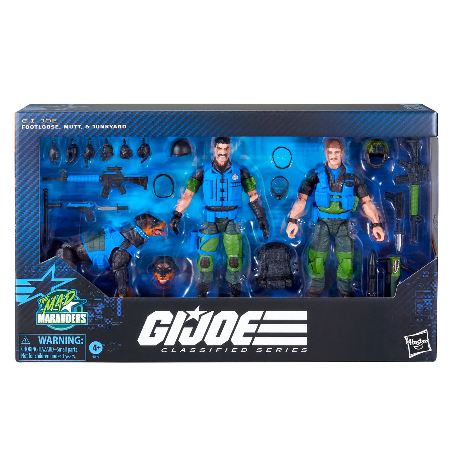 Hasbro Debuts G.I. Joe Mad Marauders Footloose, Mutt, & Junkyard Set