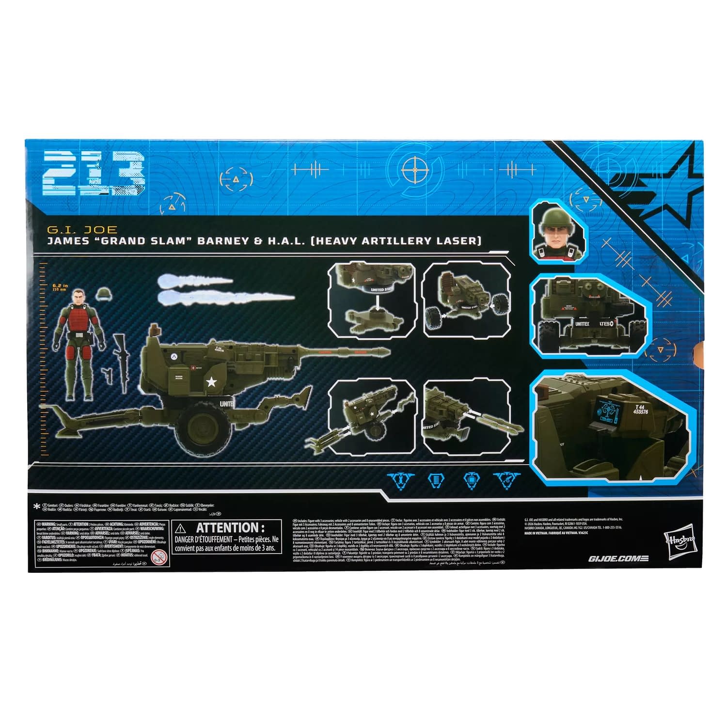 Grand Slam and the H.A.L. Bring Classic G.I. Joe Firepower Back