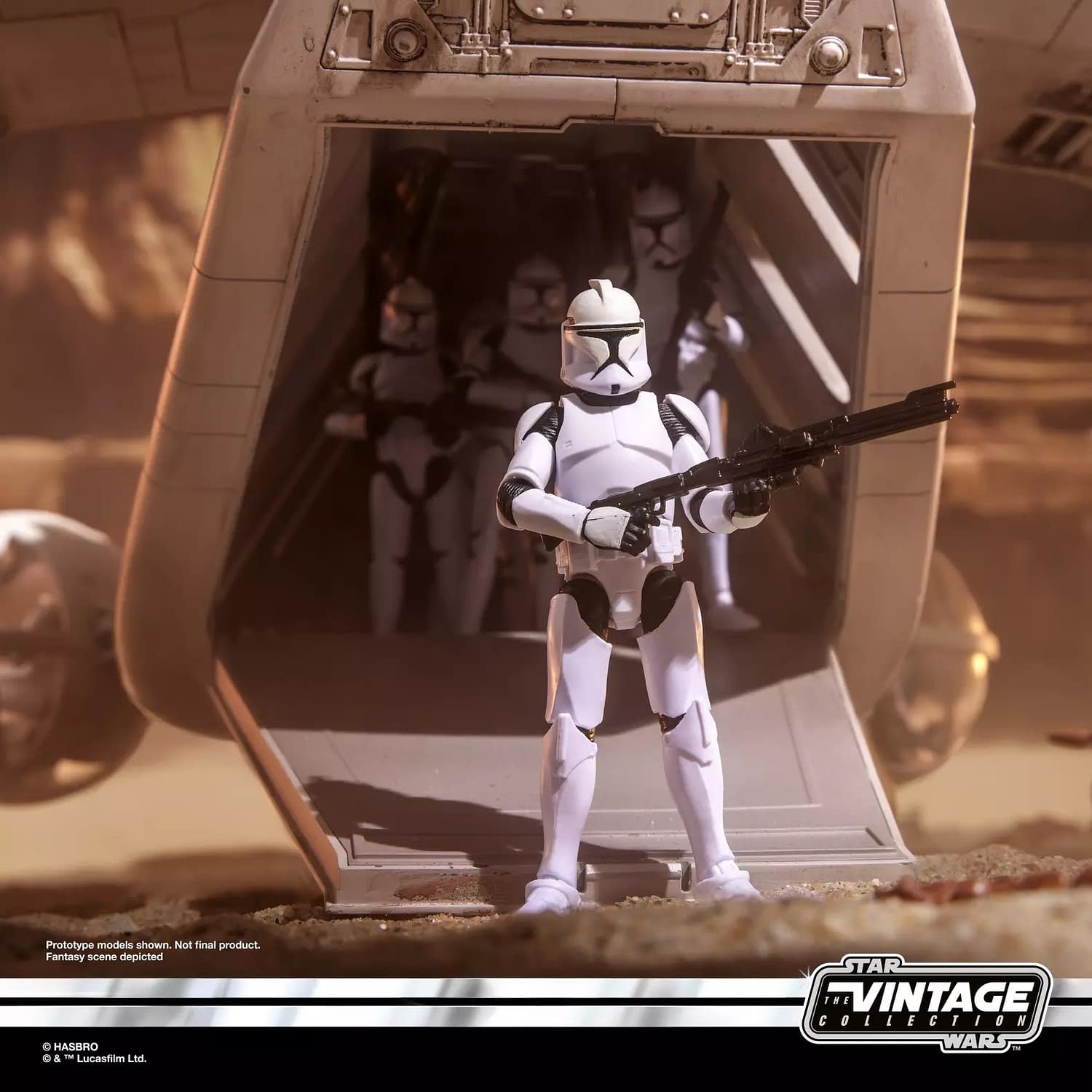 New Star Wars TVC Phase I Clone Troopers 4-Pack Debuts from Hasbro
