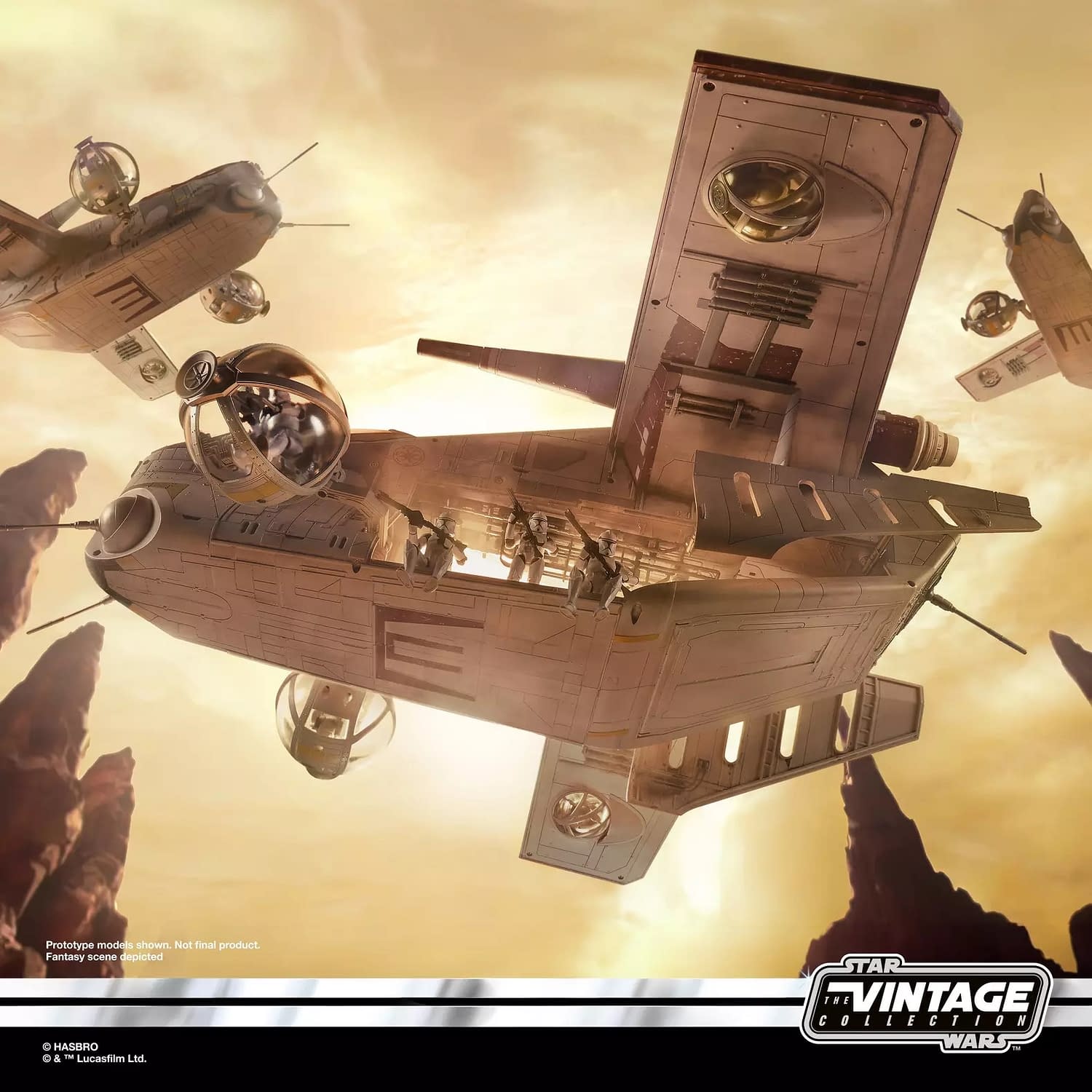 New Star Wars TVC Phase I Clone Troopers 4-Pack Debuts from Hasbro