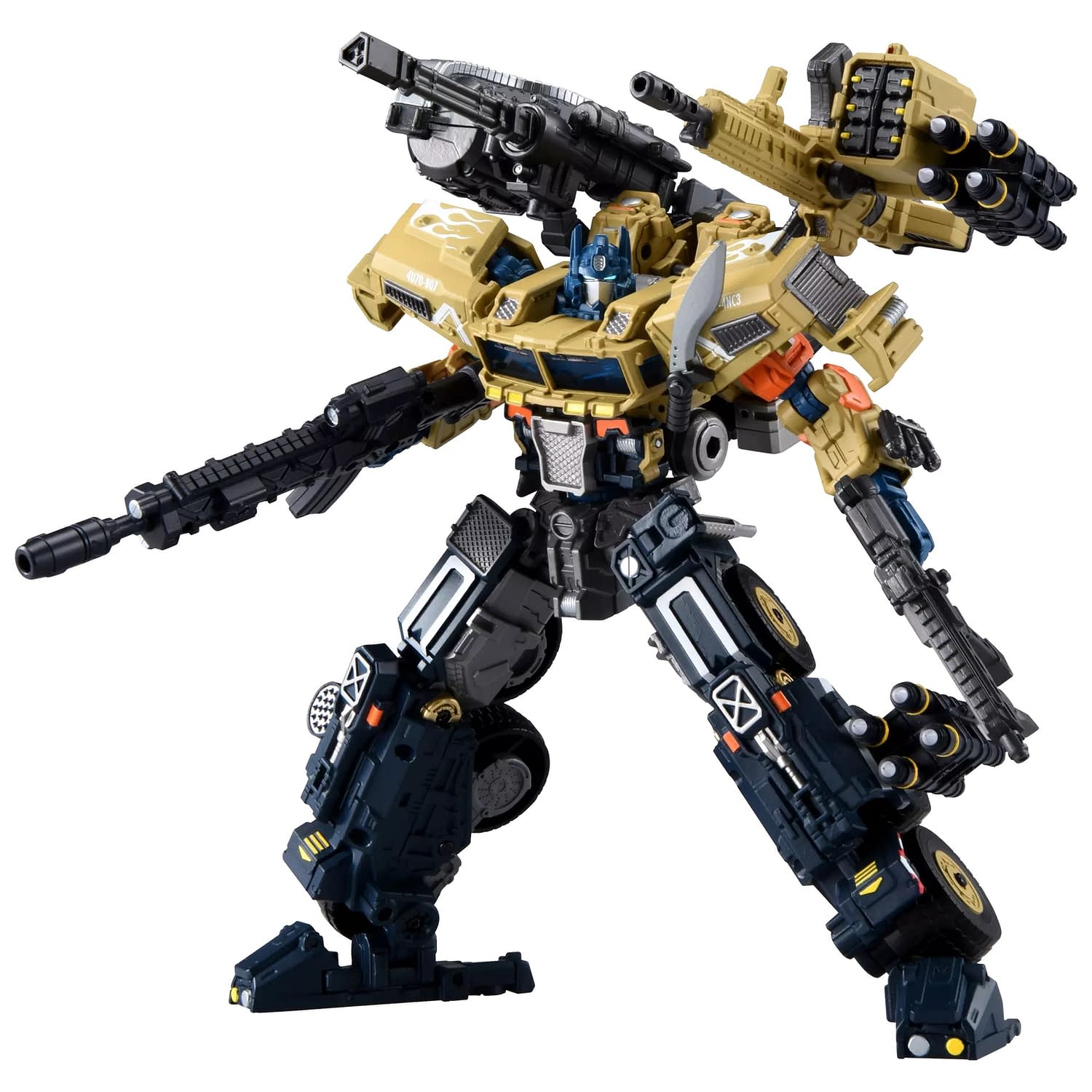 Takara Tomy's New Overgear Optimus Prime is Locked and Loaded