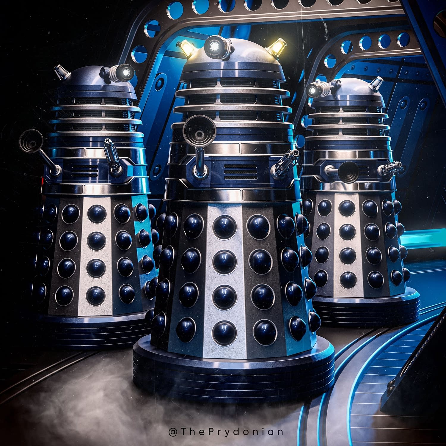 Has Doctor Who: Circuit Breaker Used Unofficial Dalek Fan Art?