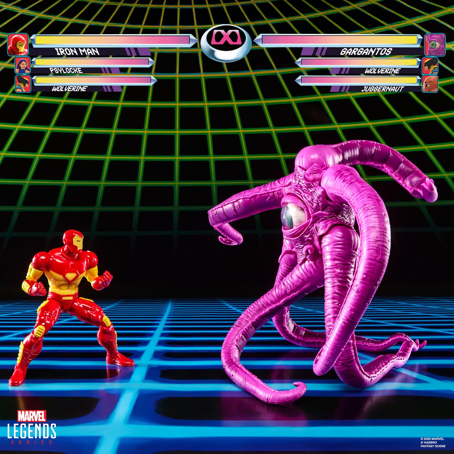Gargantos Returns to Marvel Legends Gamerverse with Player 2 Variant