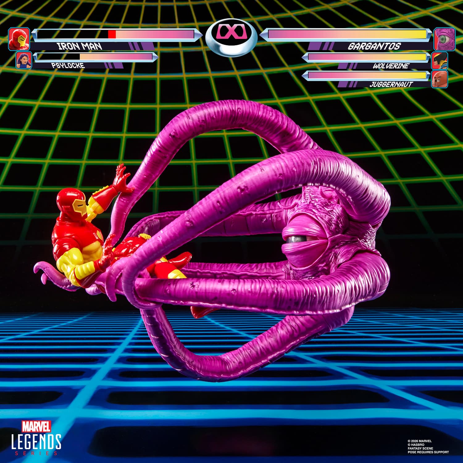 Gargantos Returns to Marvel Legends Gamerverse with Player 2 Variant