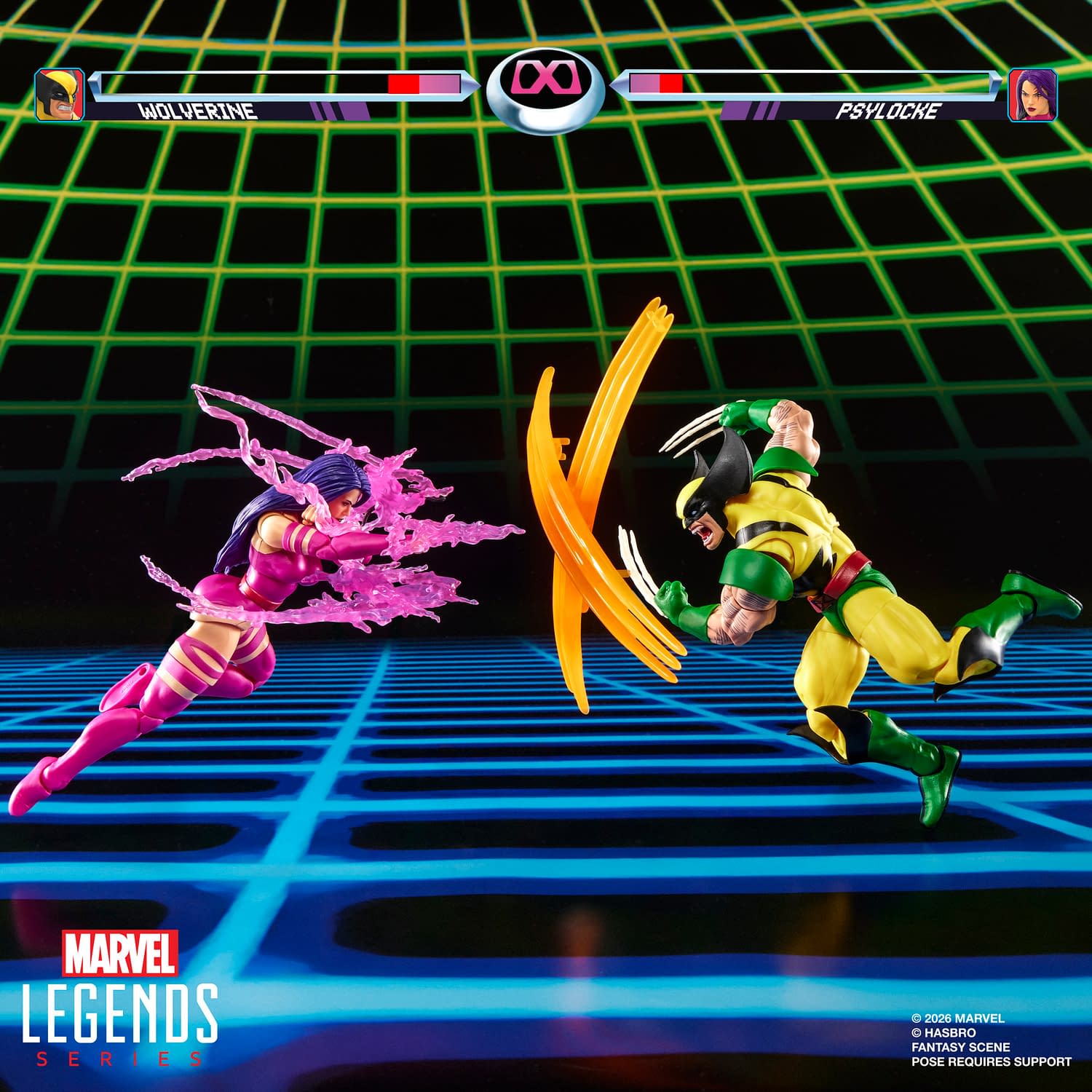 Player 2 Marvel Legends Gamerverse Psylocke & Wolverine Set Revealed