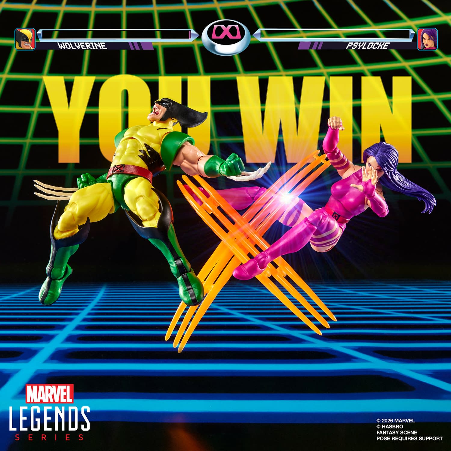 Player 2 Marvel Legends Gamerverse Psylocke & Wolverine Set Revealed