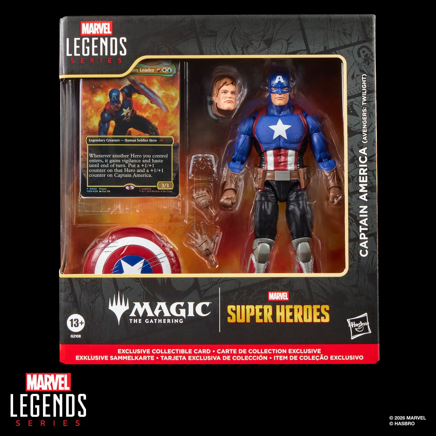 Hasbro Debuts Avengers: Twilight Marvel Legends Captain America Figure