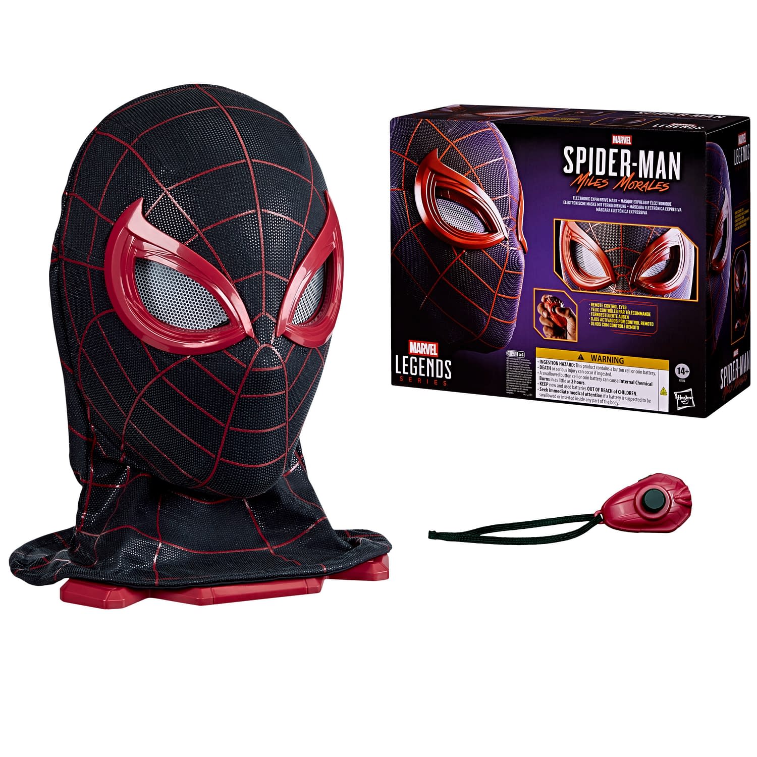 Become Spider-Man with Hasbro's New Miles Morales Replica Mask