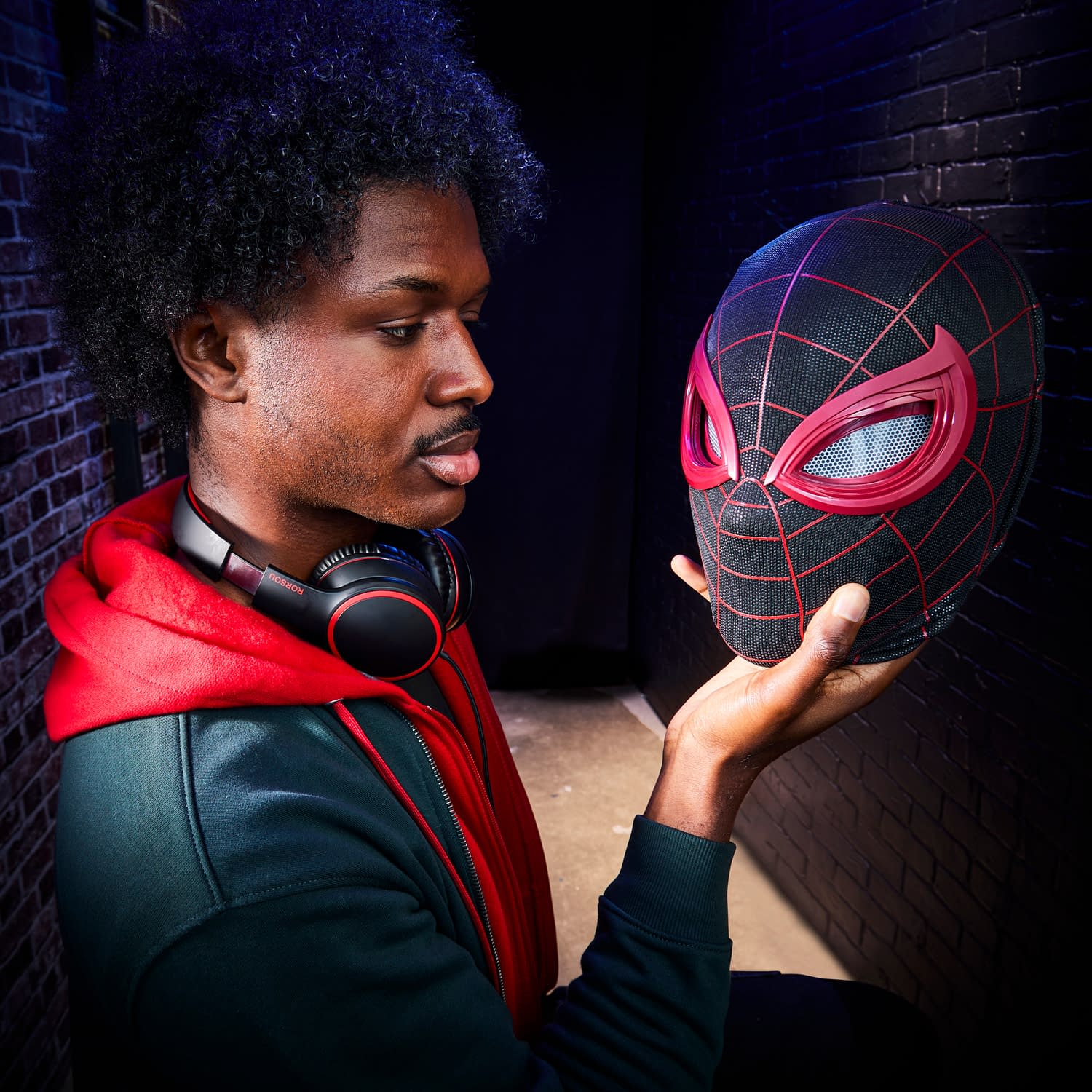 Become Spider-Man with Hasbro's New Miles Morales Replica Mask
