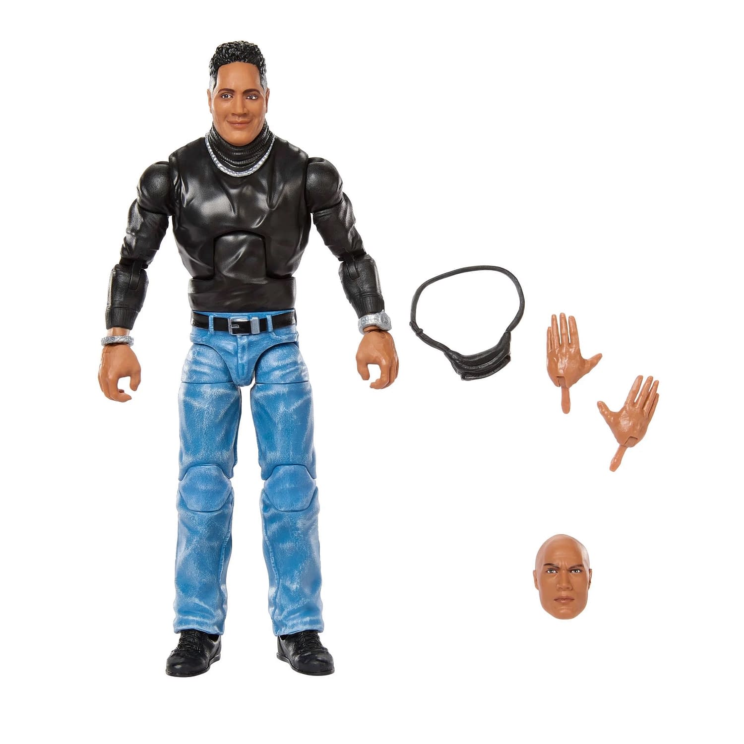 Exclusive WWE Elite Collection Fanny Pack The Rock Figure Revealed