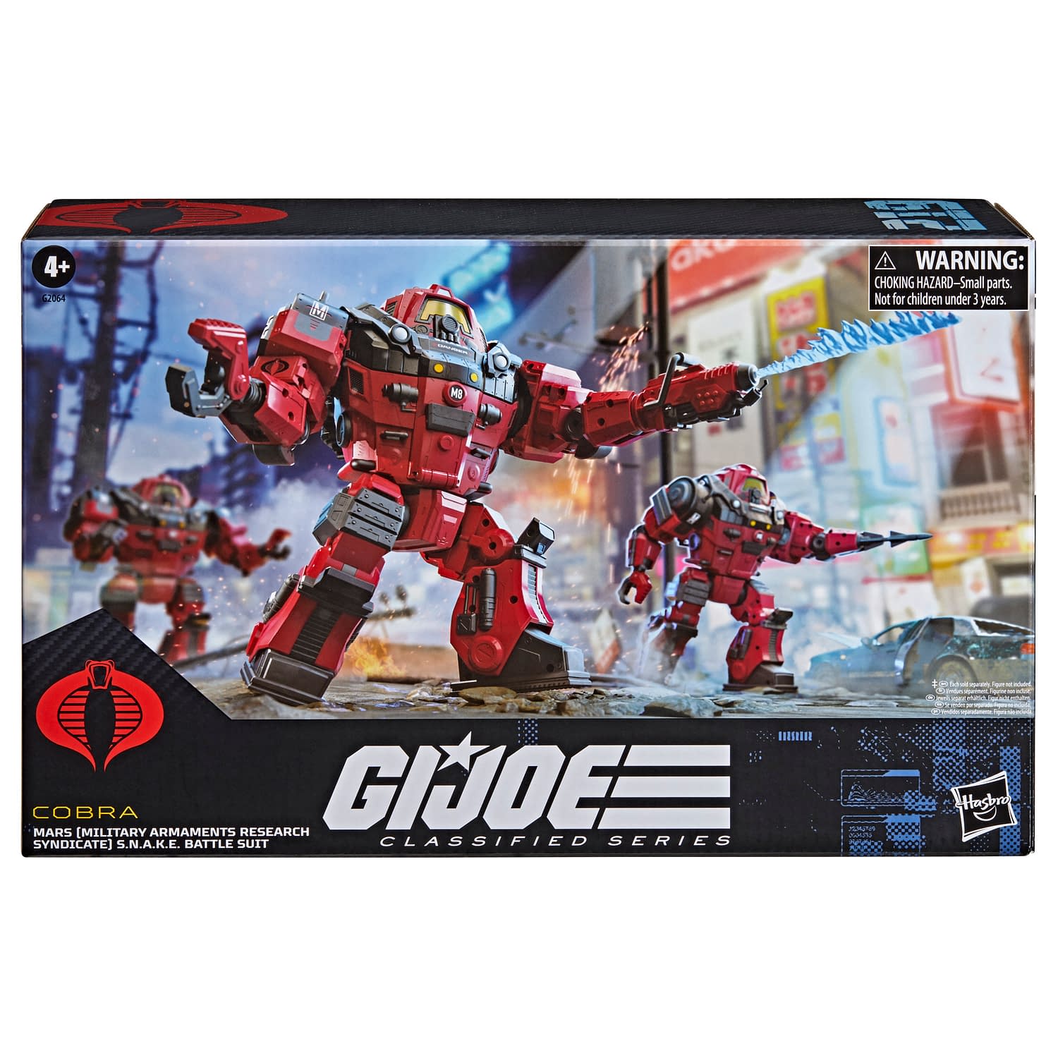 Suit Up with G.I. Joe Classified Series MARS S.N.A.K.E. Battle Suit