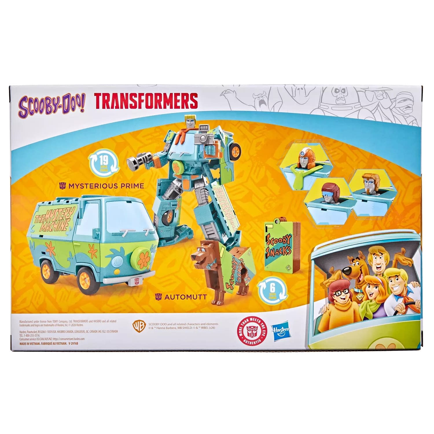 Transformers x Scooby Doo Mysterious Prime & Automutt Set Announced