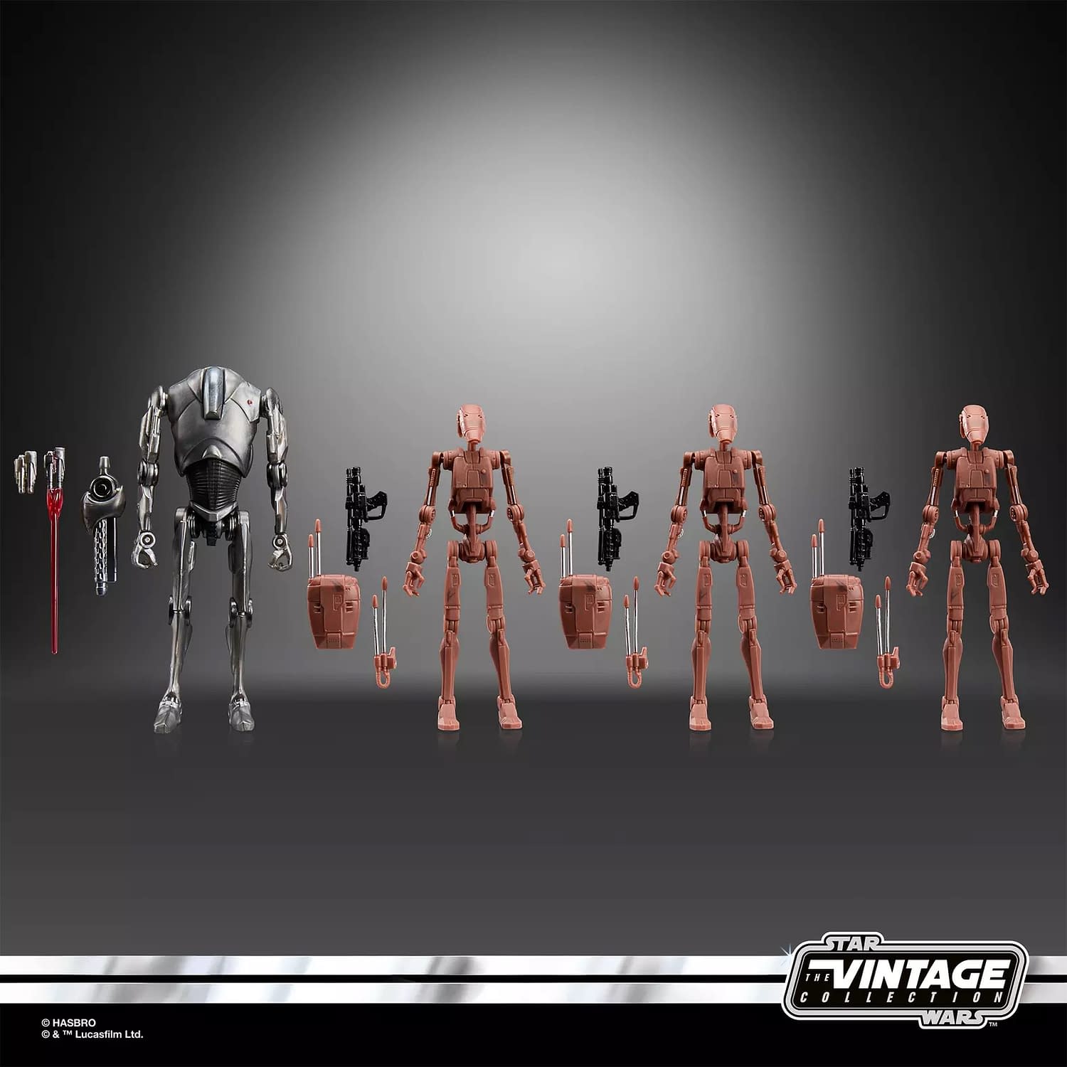 Hasbro Deploys New Star Wars: TVC Geonosis Battle Droid 4-Pack