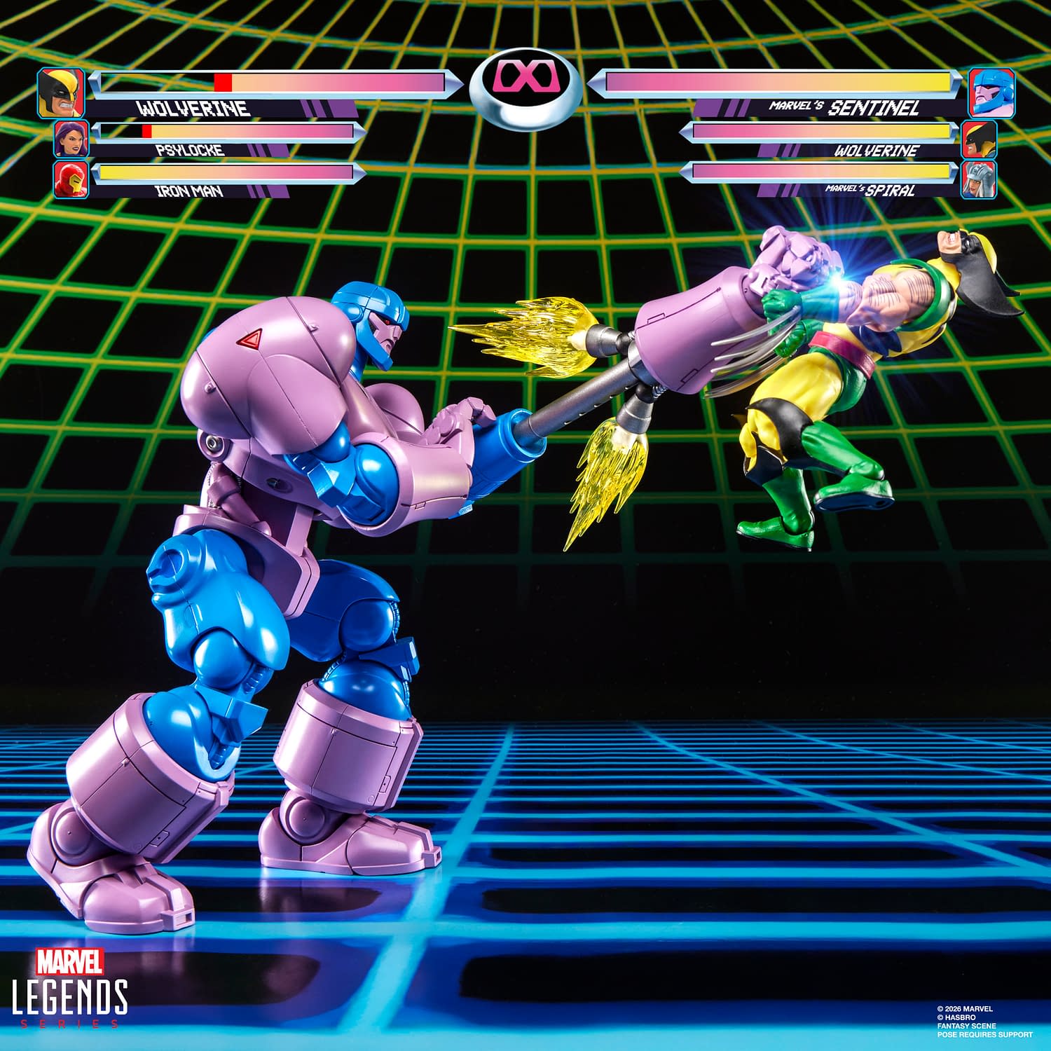 Hasbro Debuts Marvel Vs. Capcom Made-To-Order Marvel Legends Sentinel