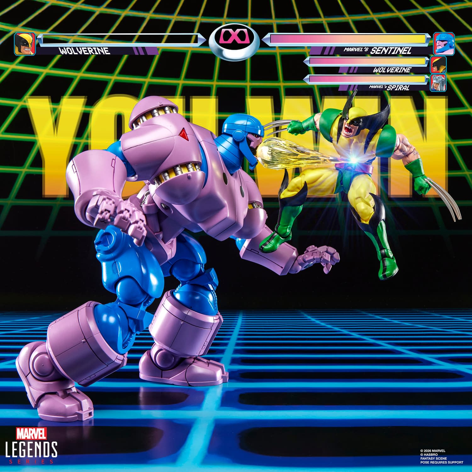 Hasbro Debuts Marvel Vs. Capcom Made-To-Order Marvel Legends Sentinel